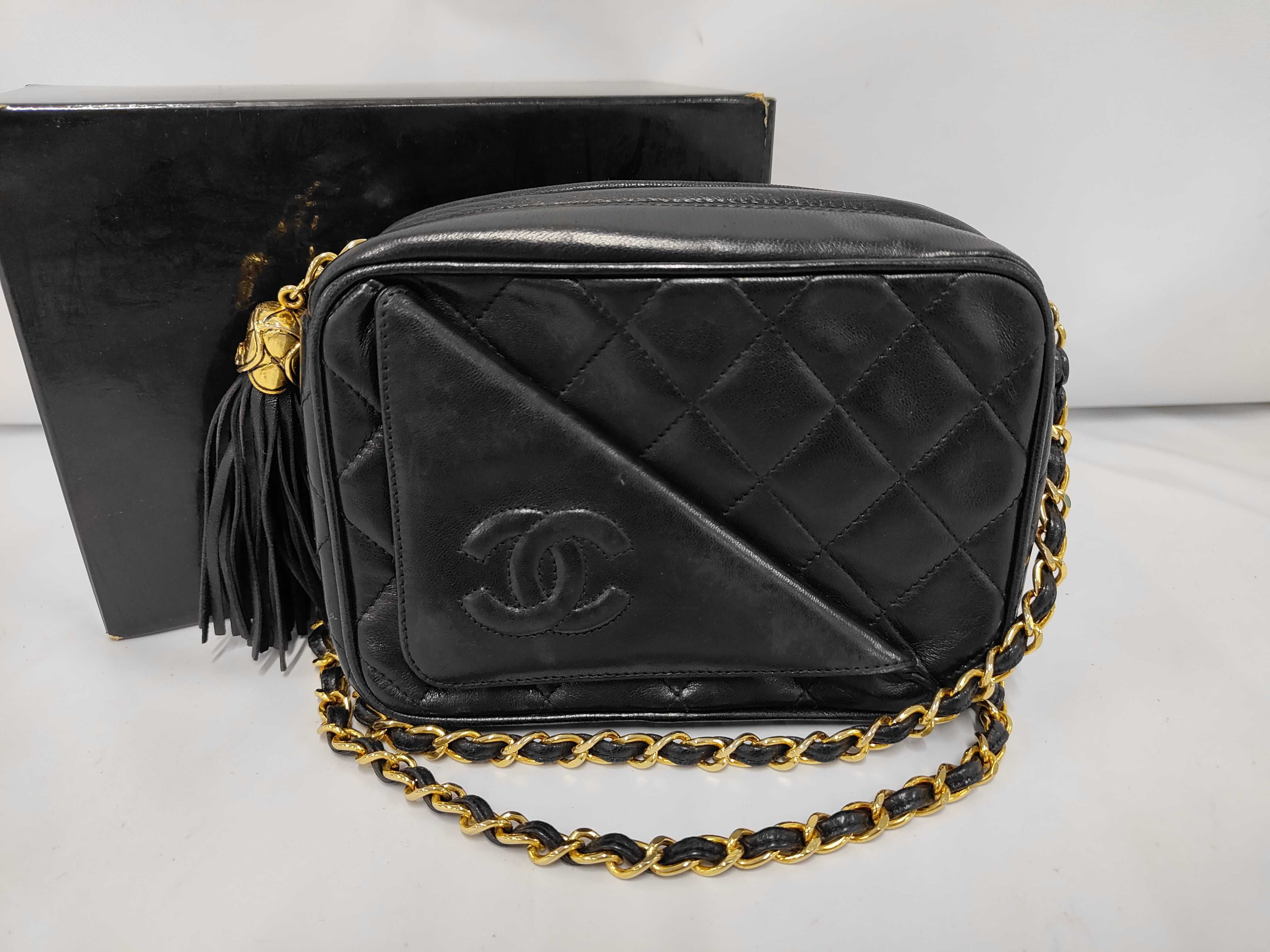 Tassel Black Chain Shoulder Bag