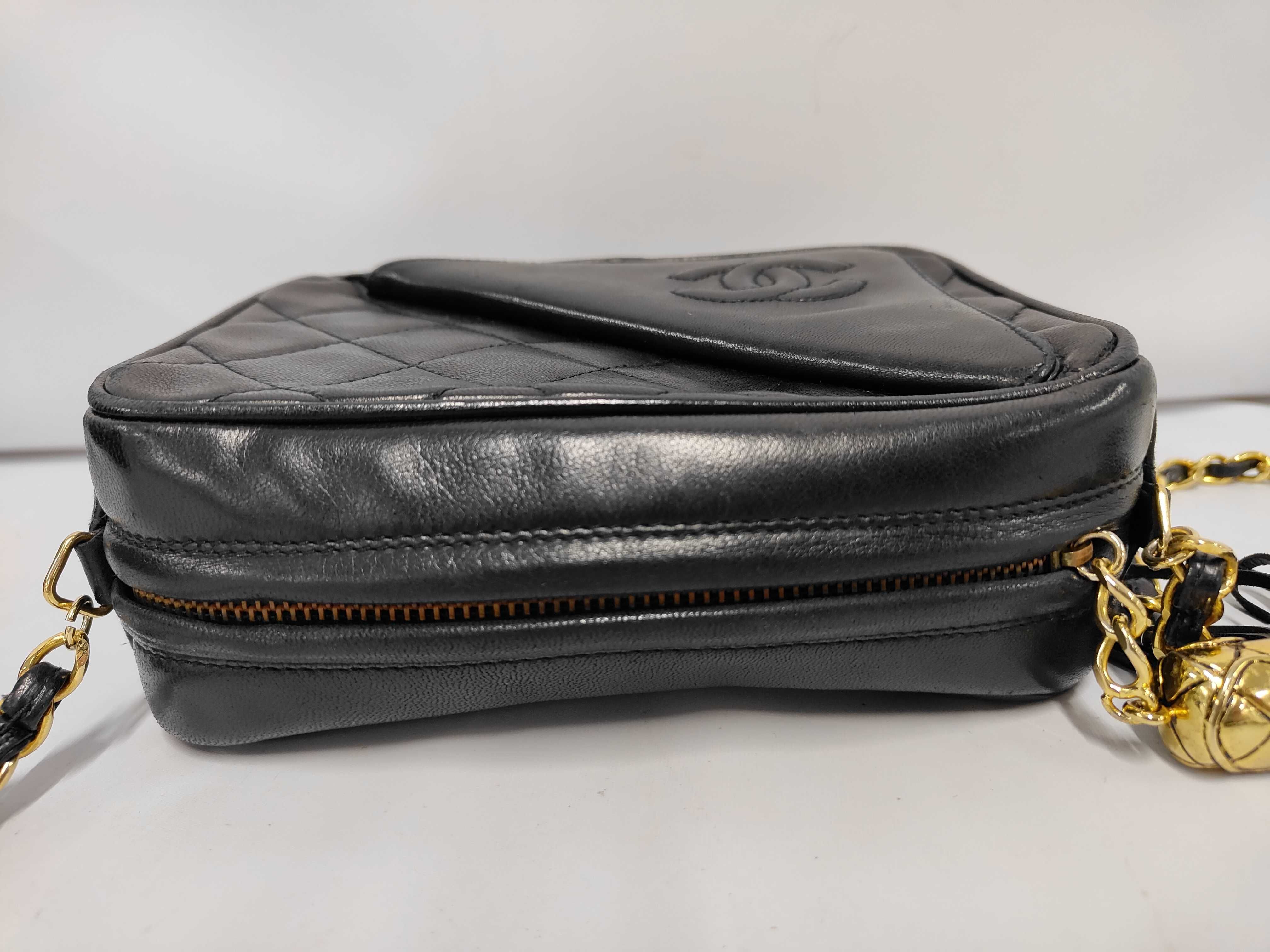 Tassel Black Chain Shoulder Bag — view 8