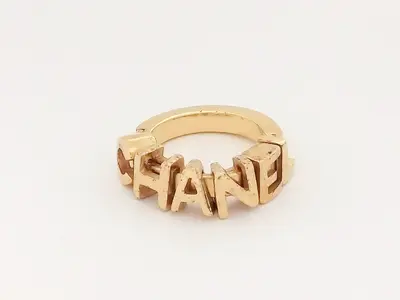 Logo Gold Ring, Size #14