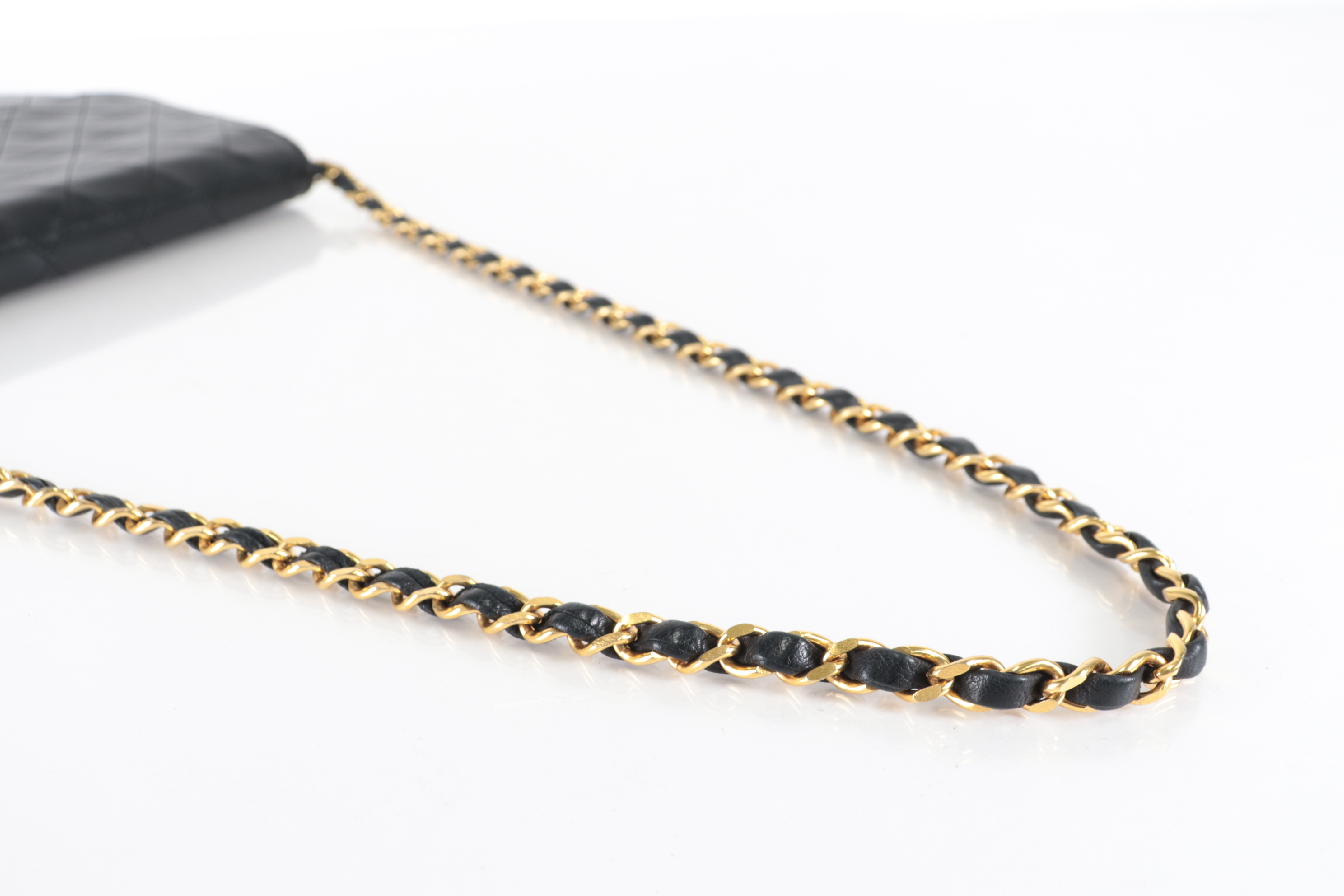 Push-Lock Lambskin Chain Shoulder Bag (Series 5) — view 7