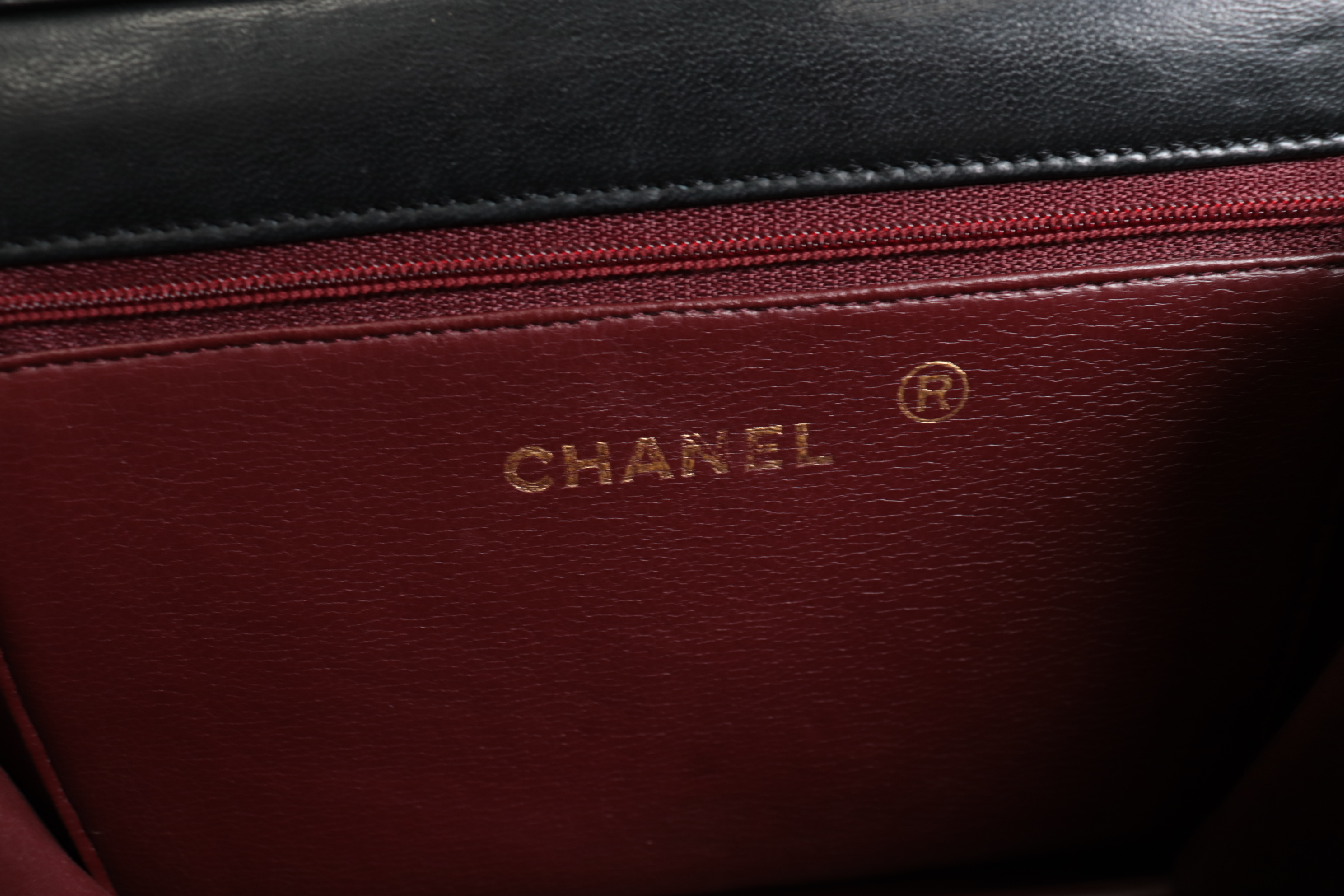 Push-Lock Lambskin Chain Shoulder Bag (Series 5) — view 8