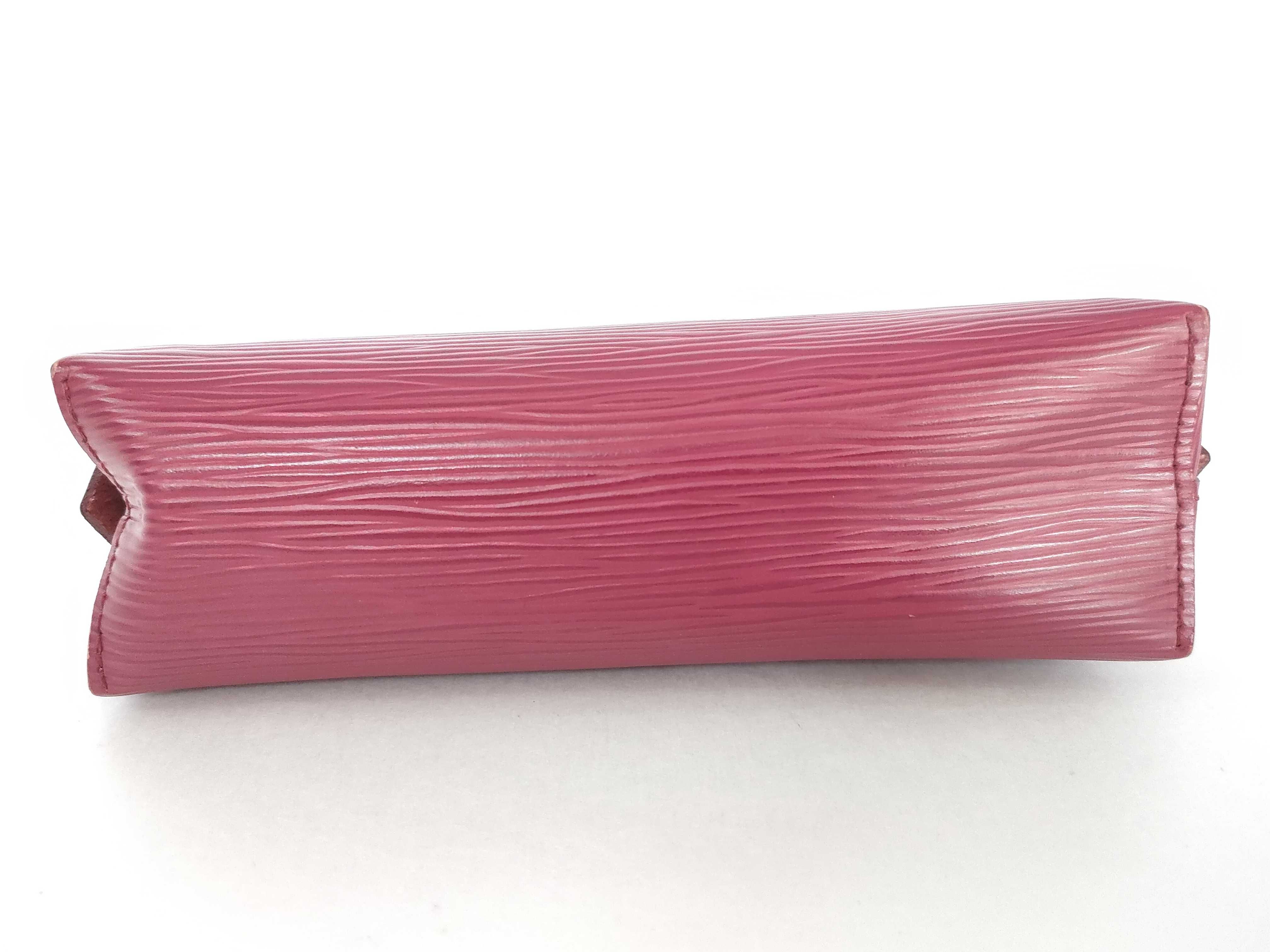 Epi Leather Cosmetic Pouch — view 4