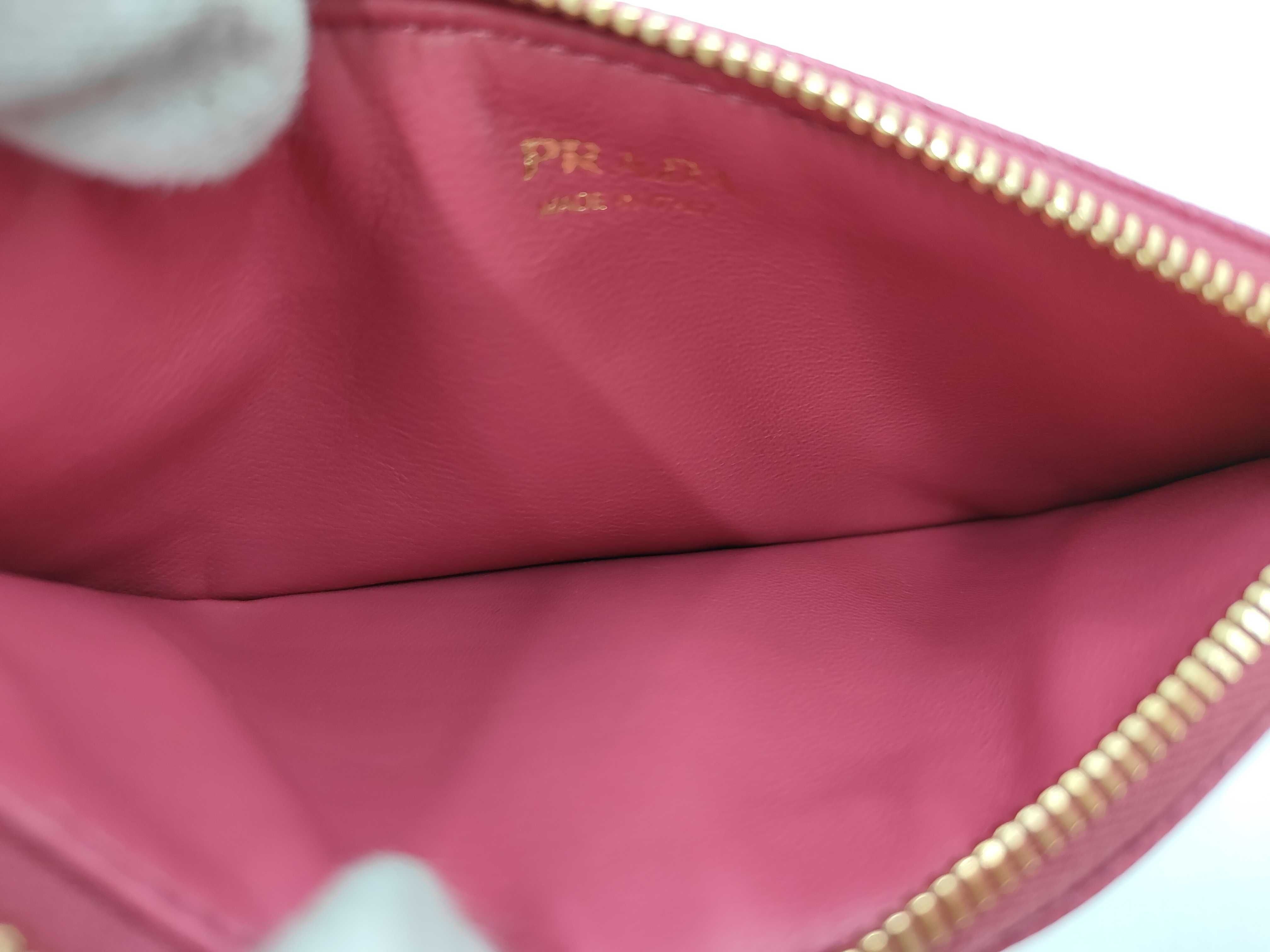 logo card case/key case 1MC054 pink. (Card case/pass case/business card holder) — view 6
