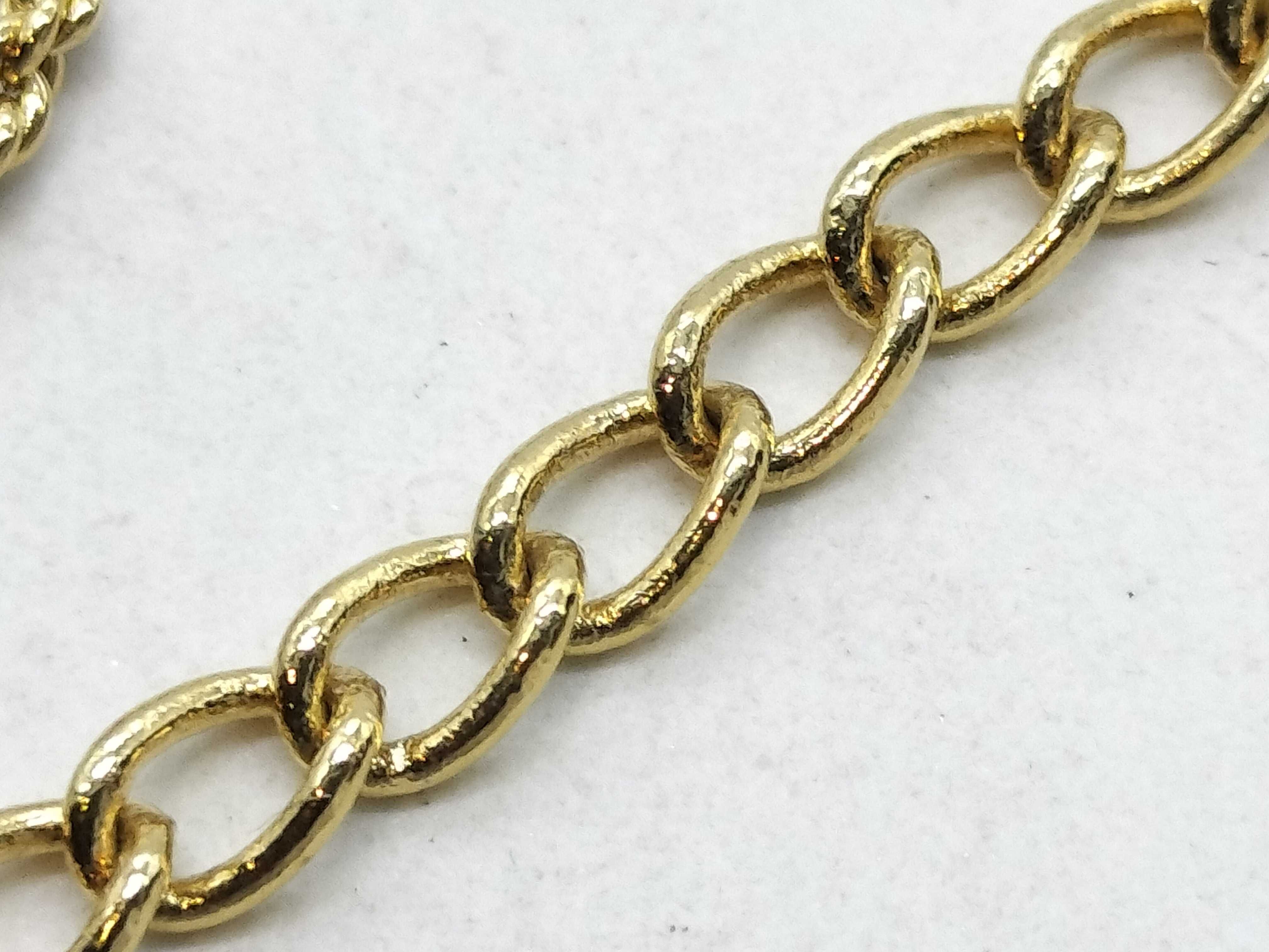 Gold Plated Logo Necklace — view 8