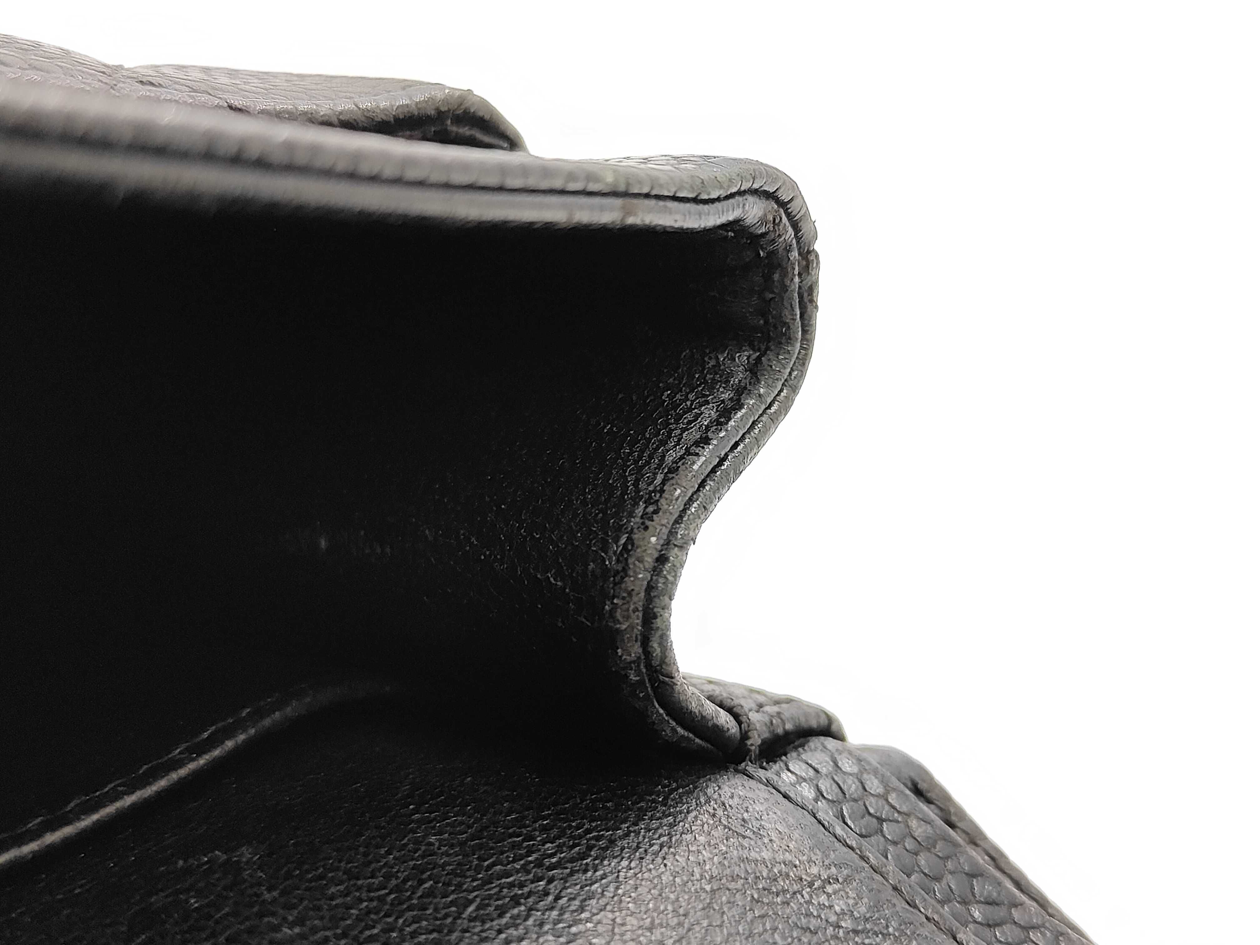 Double Flap Matelasse Caviar Skin Shoulder Bag — view 13