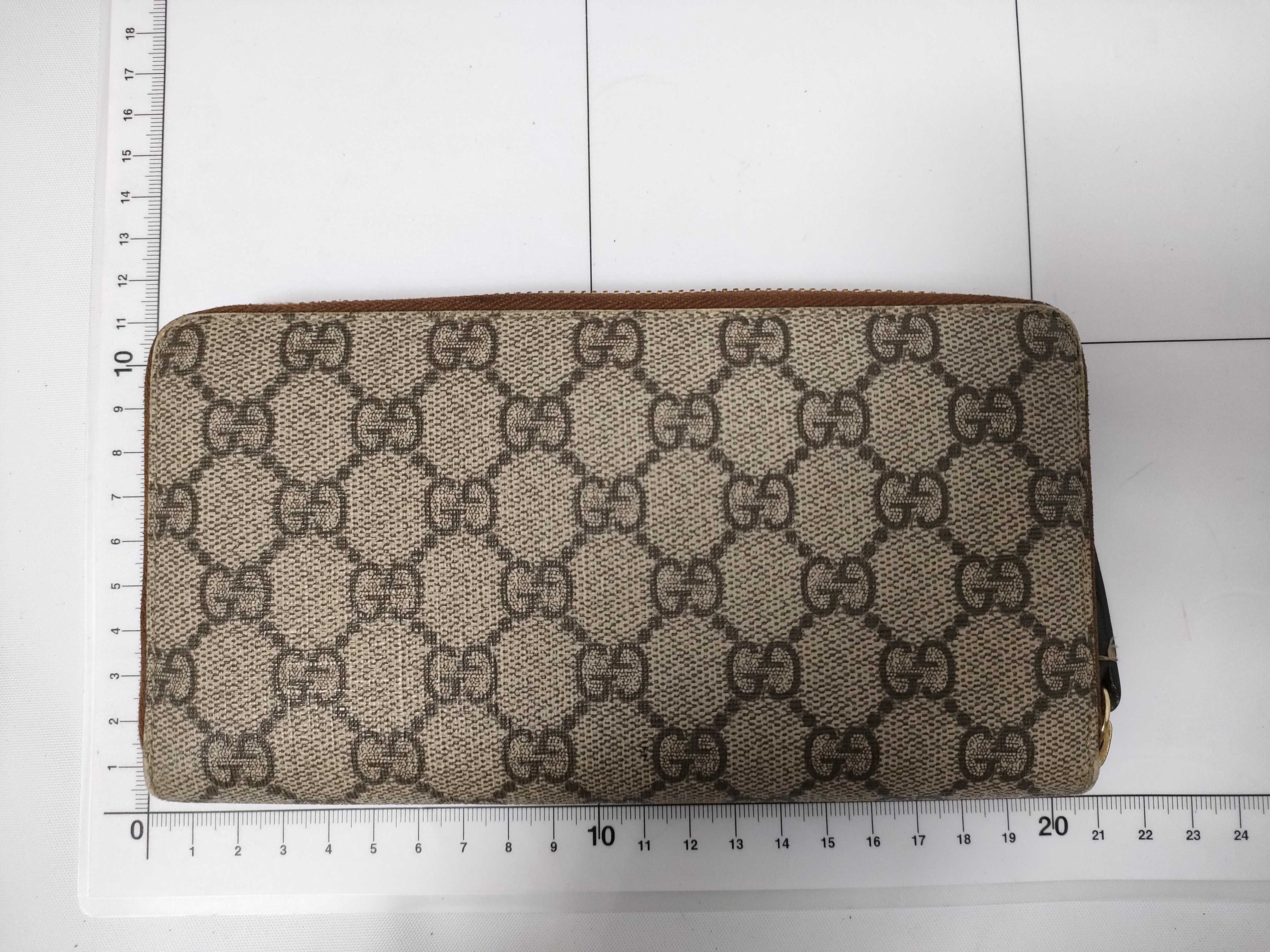 GG Supreme Round Zip-Around Long Wallet — view 2