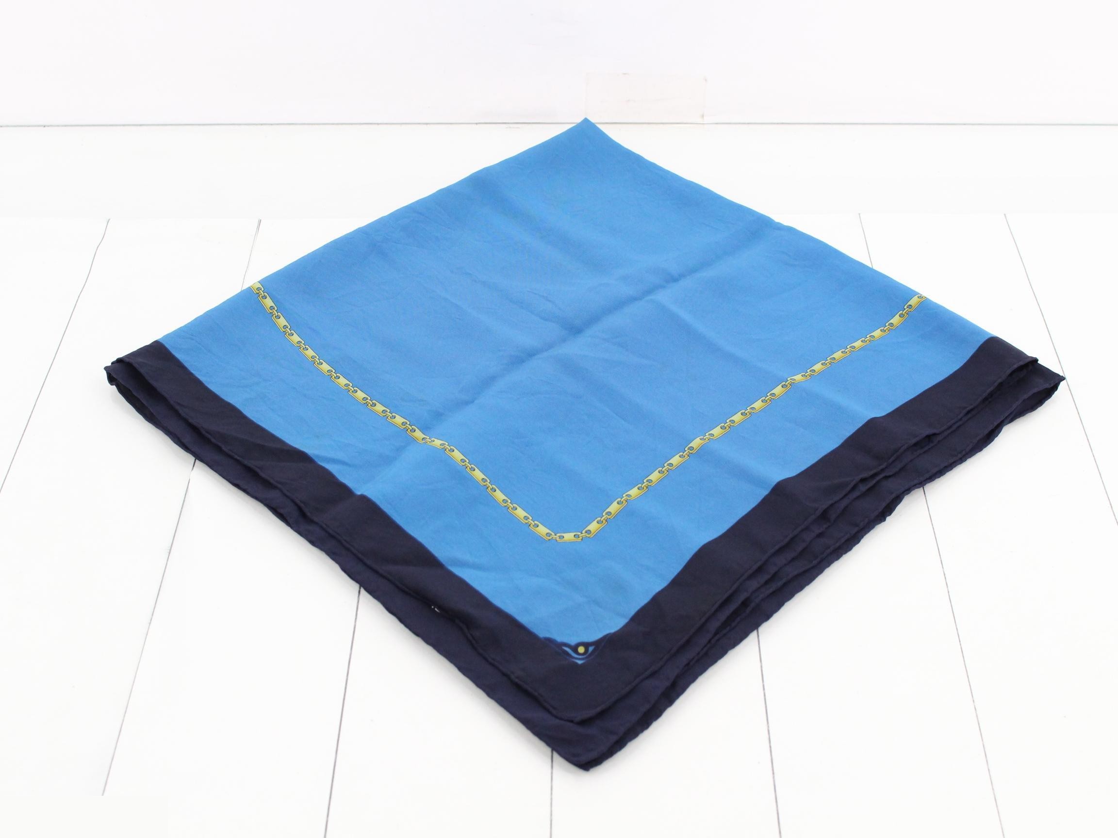 Scarf, blue, other lines, accessories, scarves — view 2