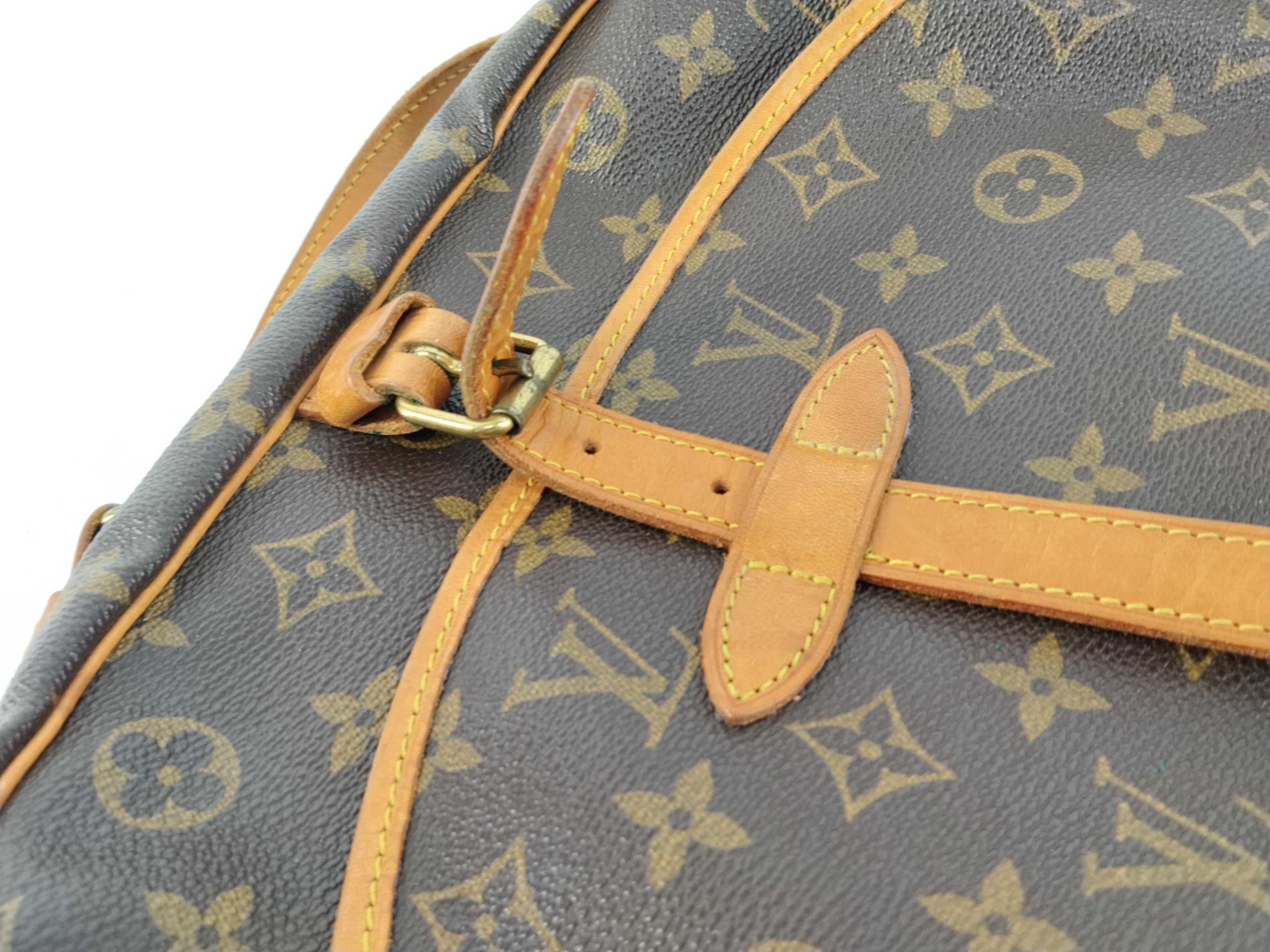 Monogram Vuitton Saumur Shoulder Bag — view 14