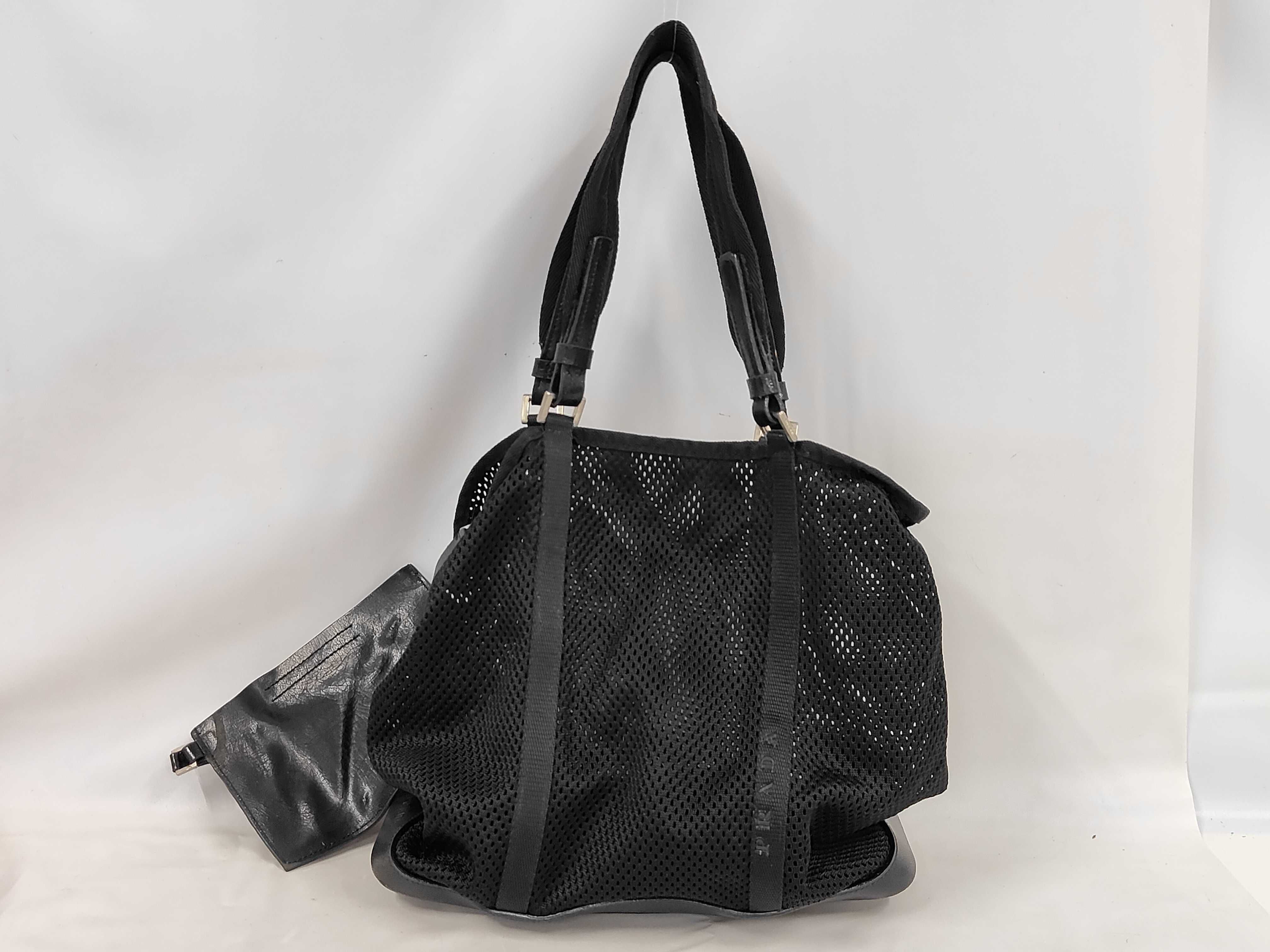 Handbag Mesh Black Handbag