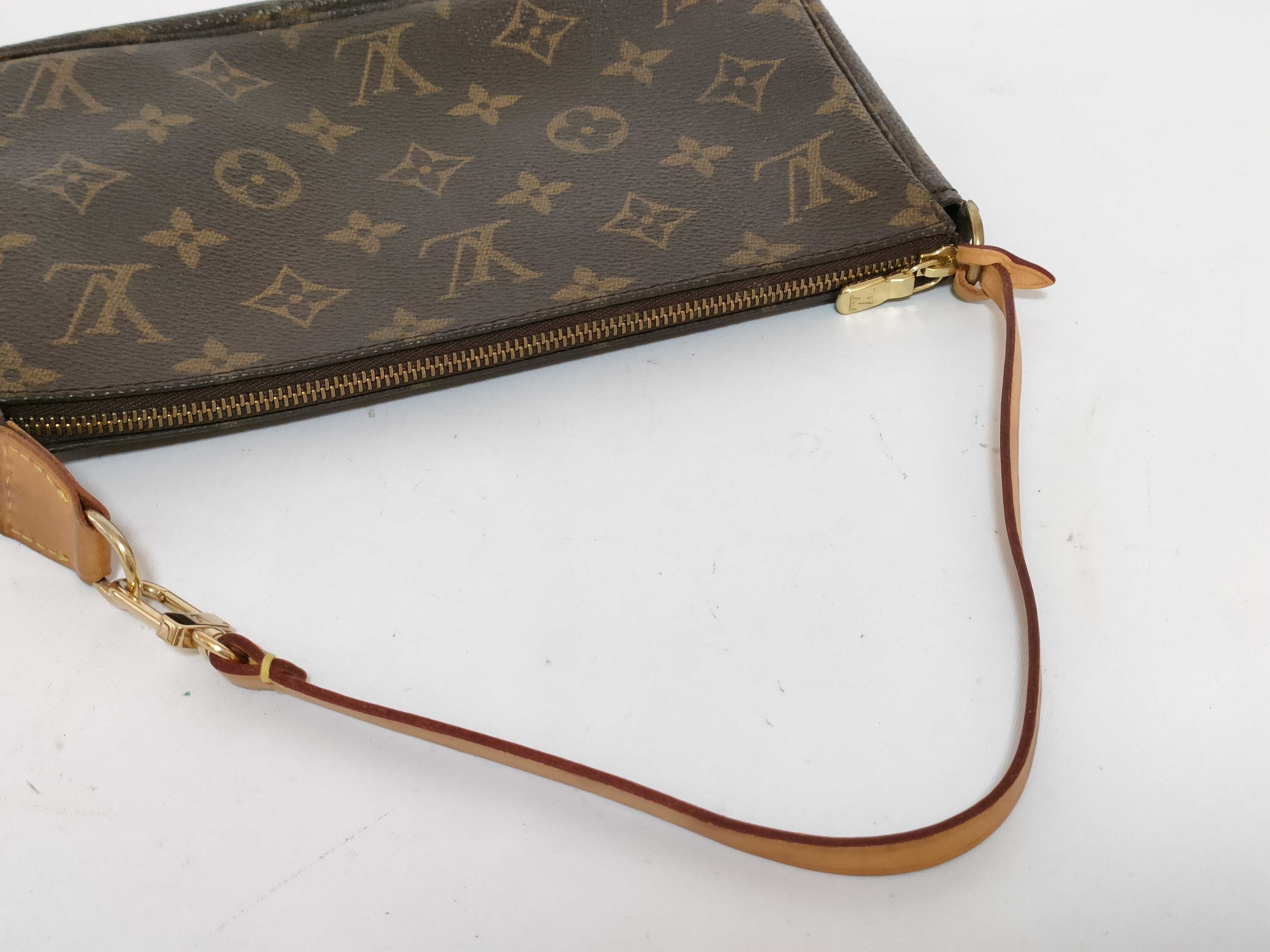 Monogram Louis Vuitton Bag Monogram Pochette Accessoires Accessory Pouch M51980 Pouch — view 3