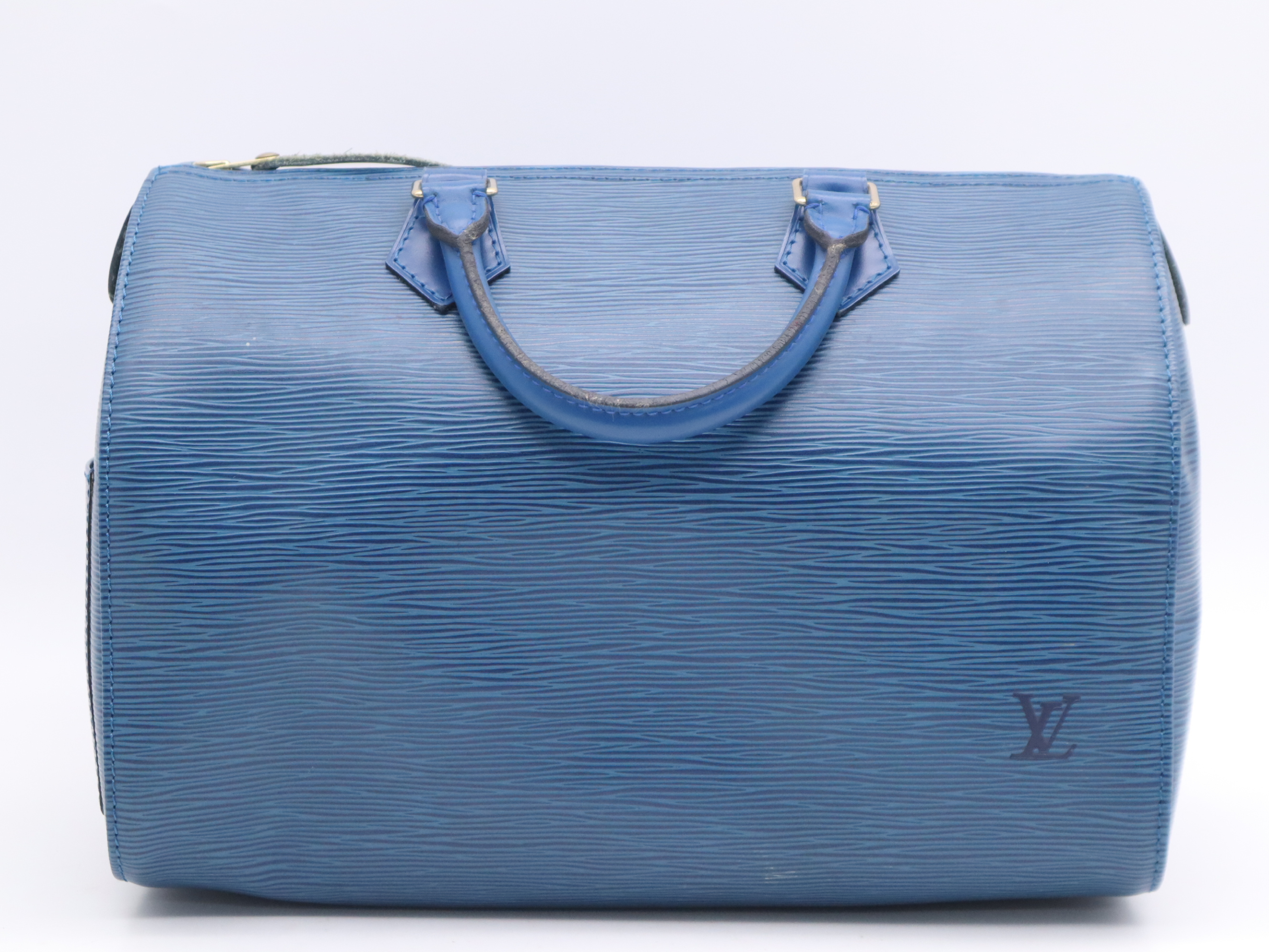 M43005 Epi Speedy 30 Toledo Blue Handbag — view 2