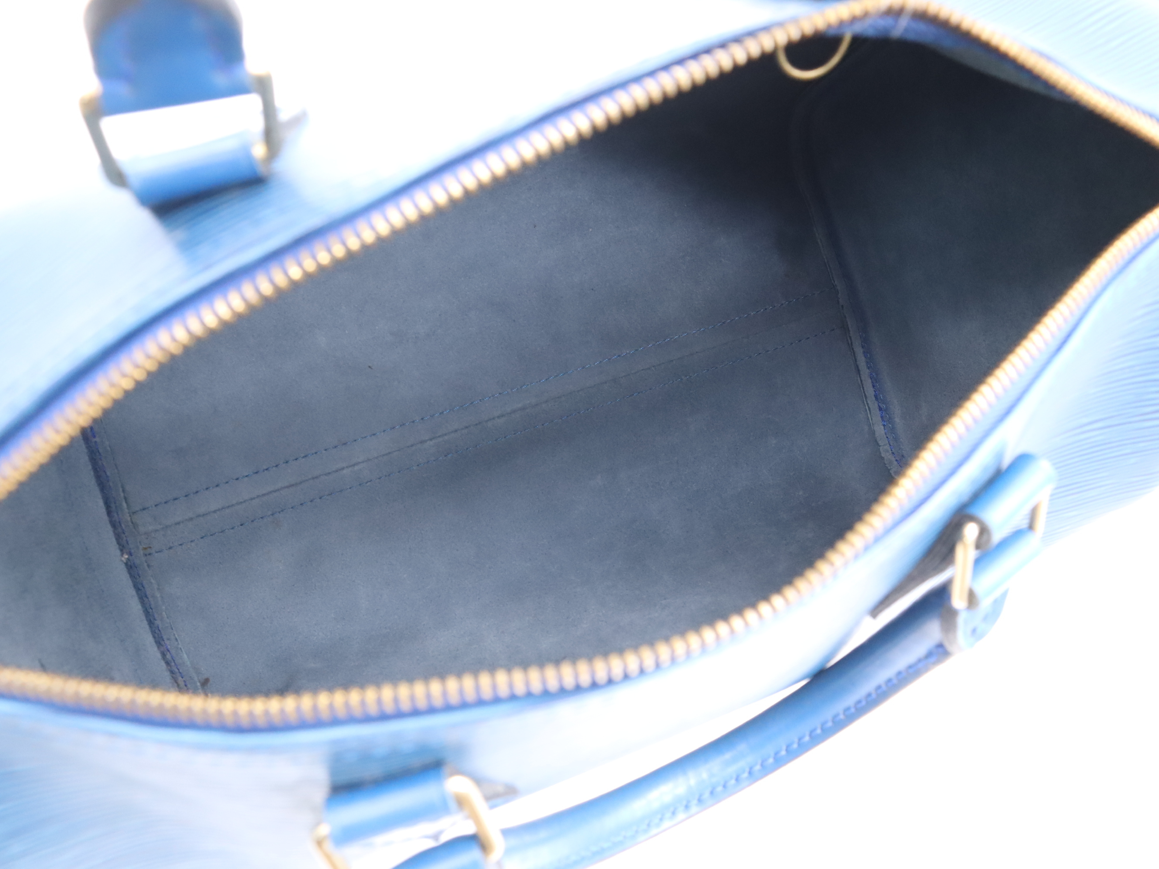 M43005 Epi Speedy 30 Toledo Blue Handbag — view 12
