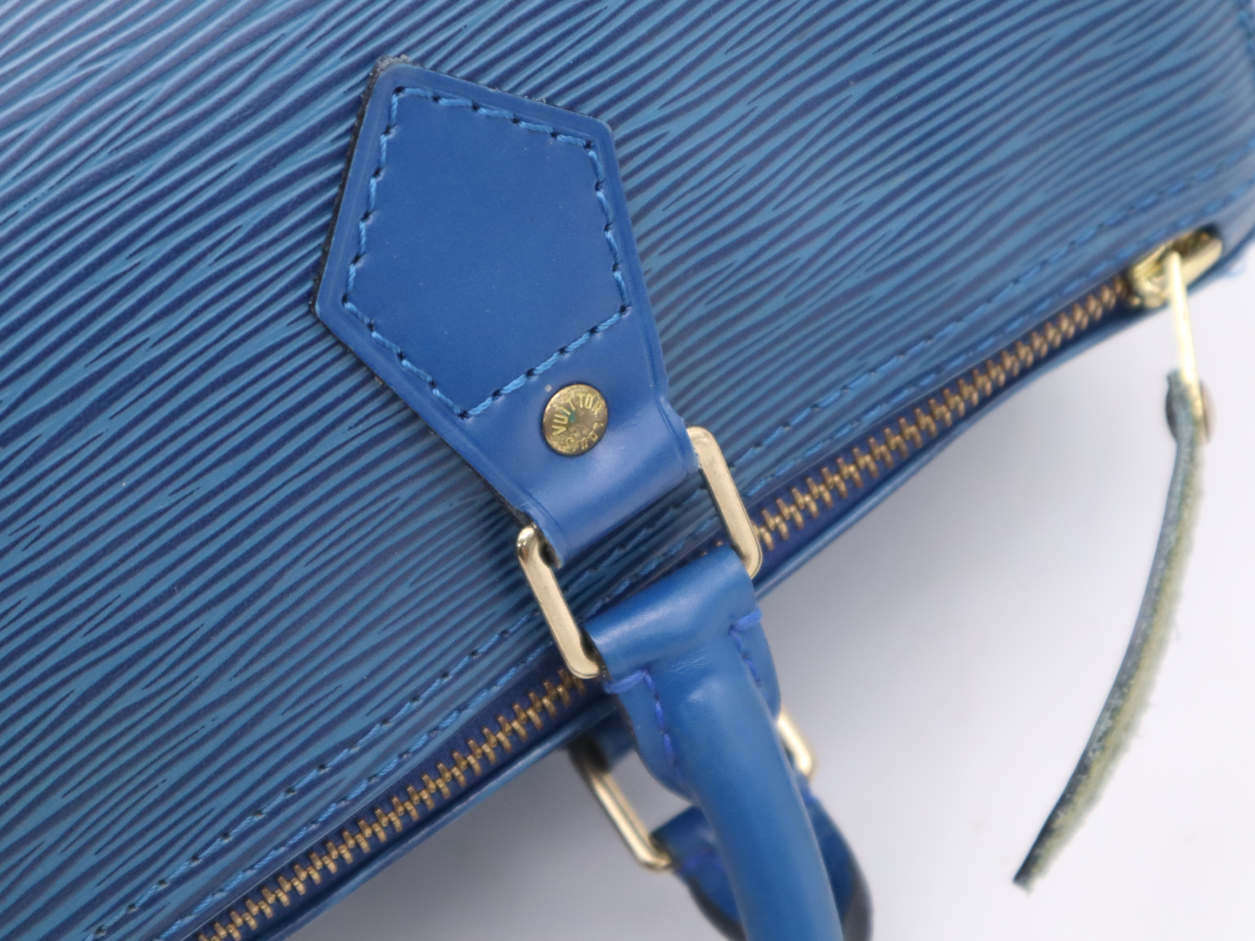 M43005 Epi Speedy 30 Toledo Blue Handbag — view 8