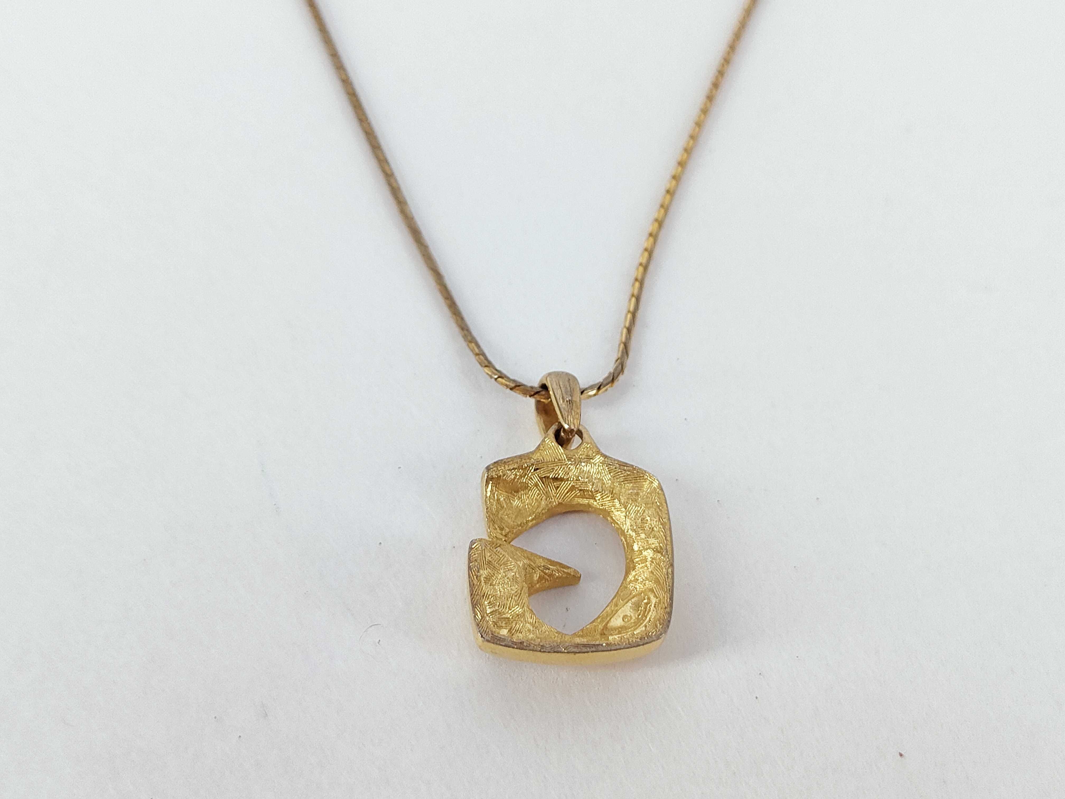 G Logo Gold Necklace — view 2