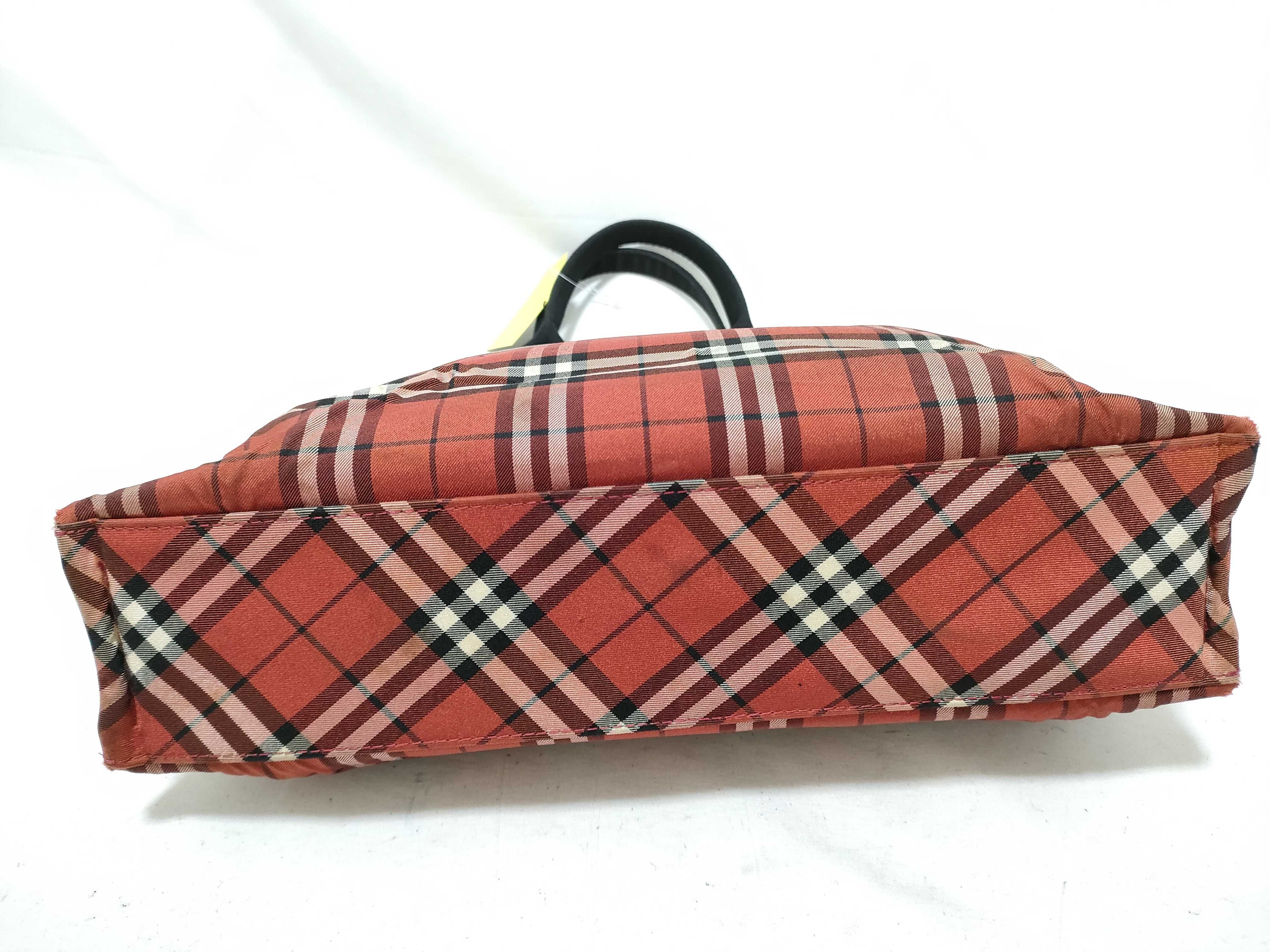 Blue Label Red Check Tote Bag — view 7