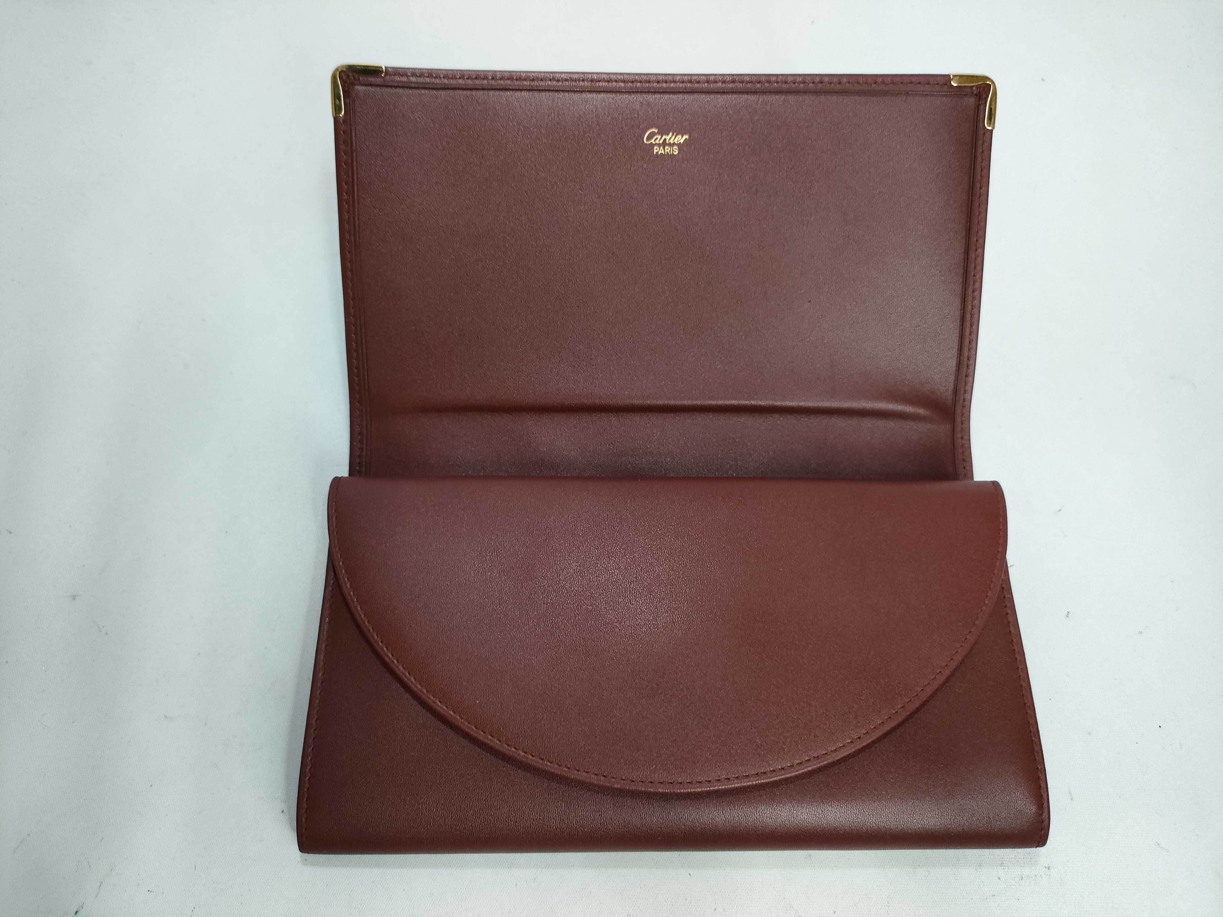 Must Long Wallet, Clasp Closure, Bordeaux — view 12