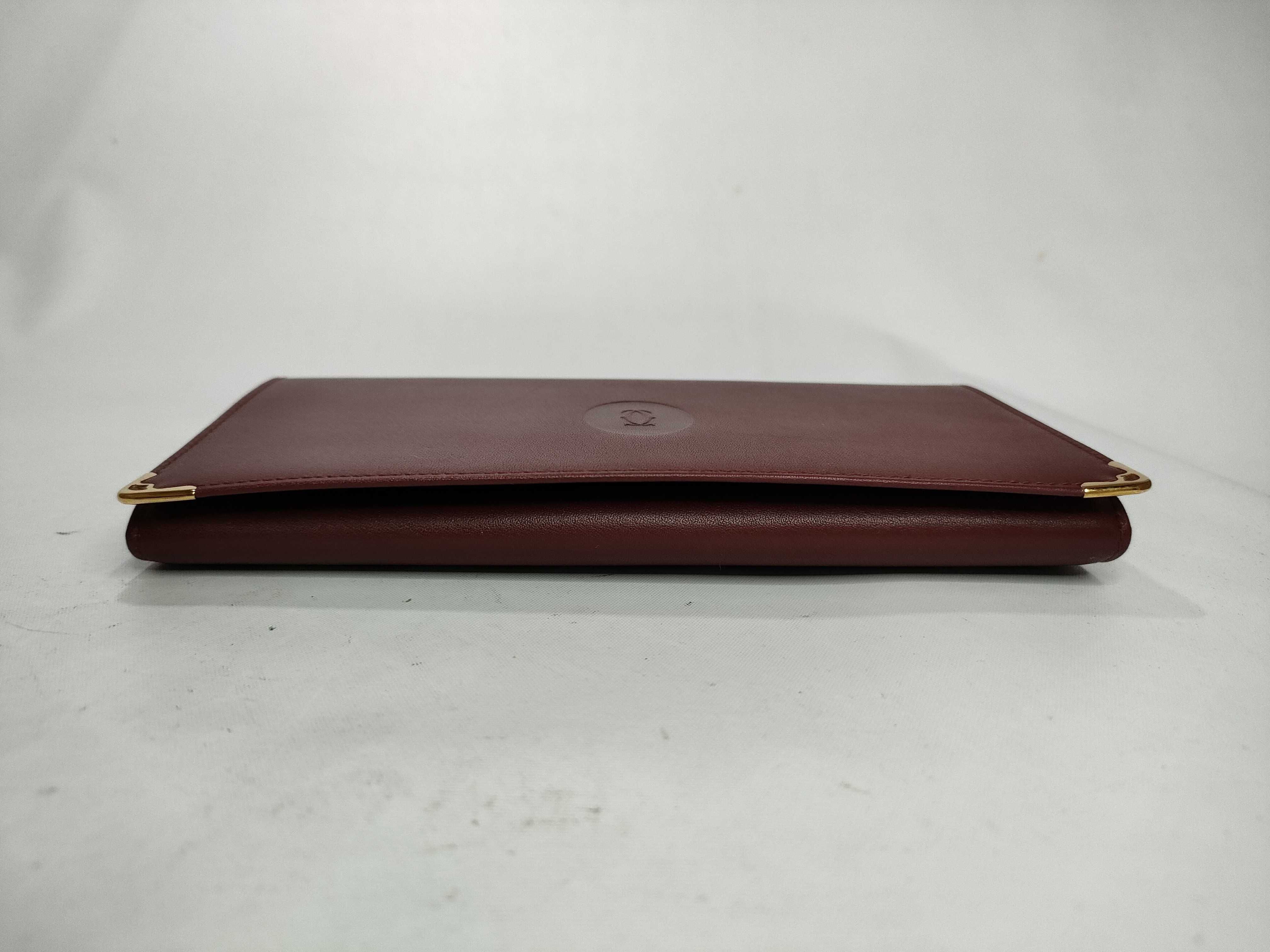 Must Long Wallet, Clasp Closure, Bordeaux — view 3