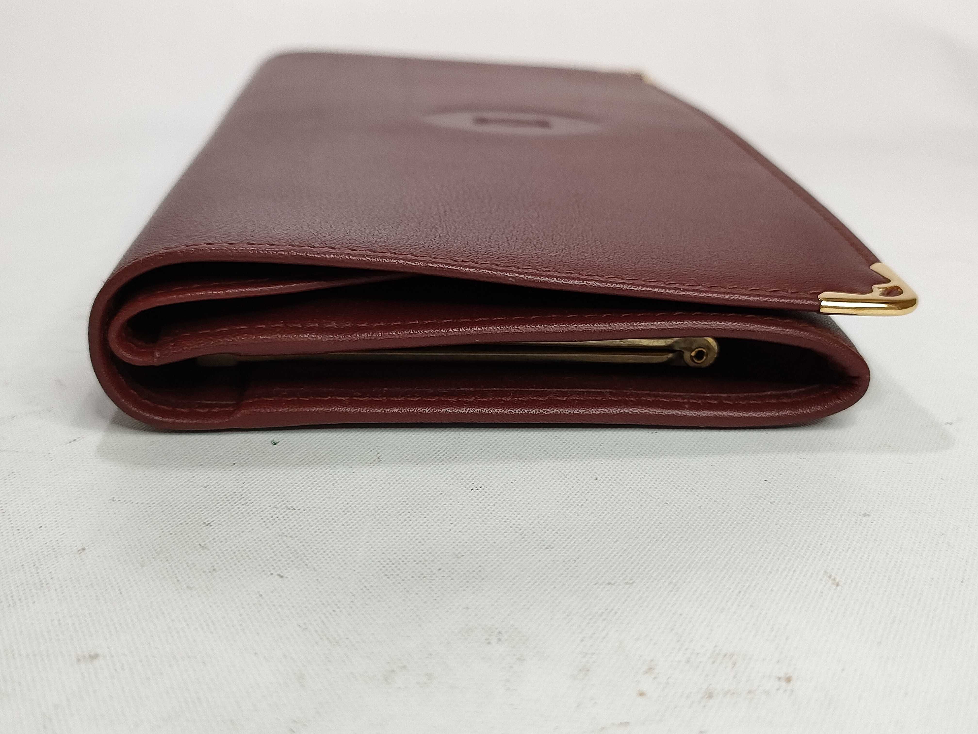 Must Long Wallet, Clasp Closure, Bordeaux — view 5