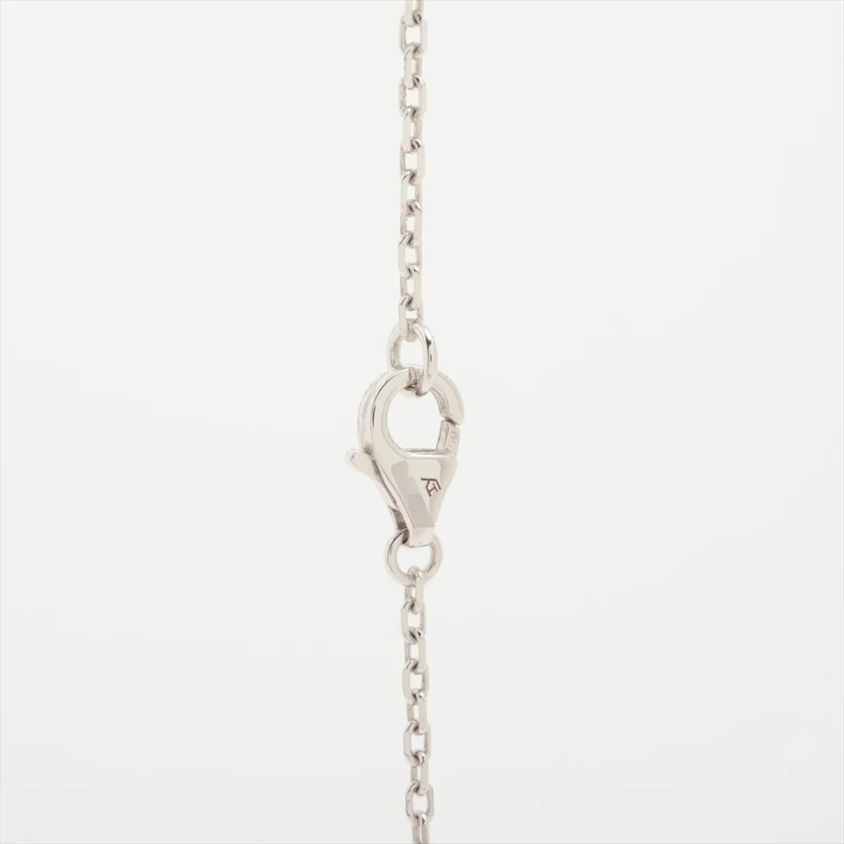 C Heart 1P Diamond Necklace 750(WG) 4.6g AYE132 CRB7221600 — view 3