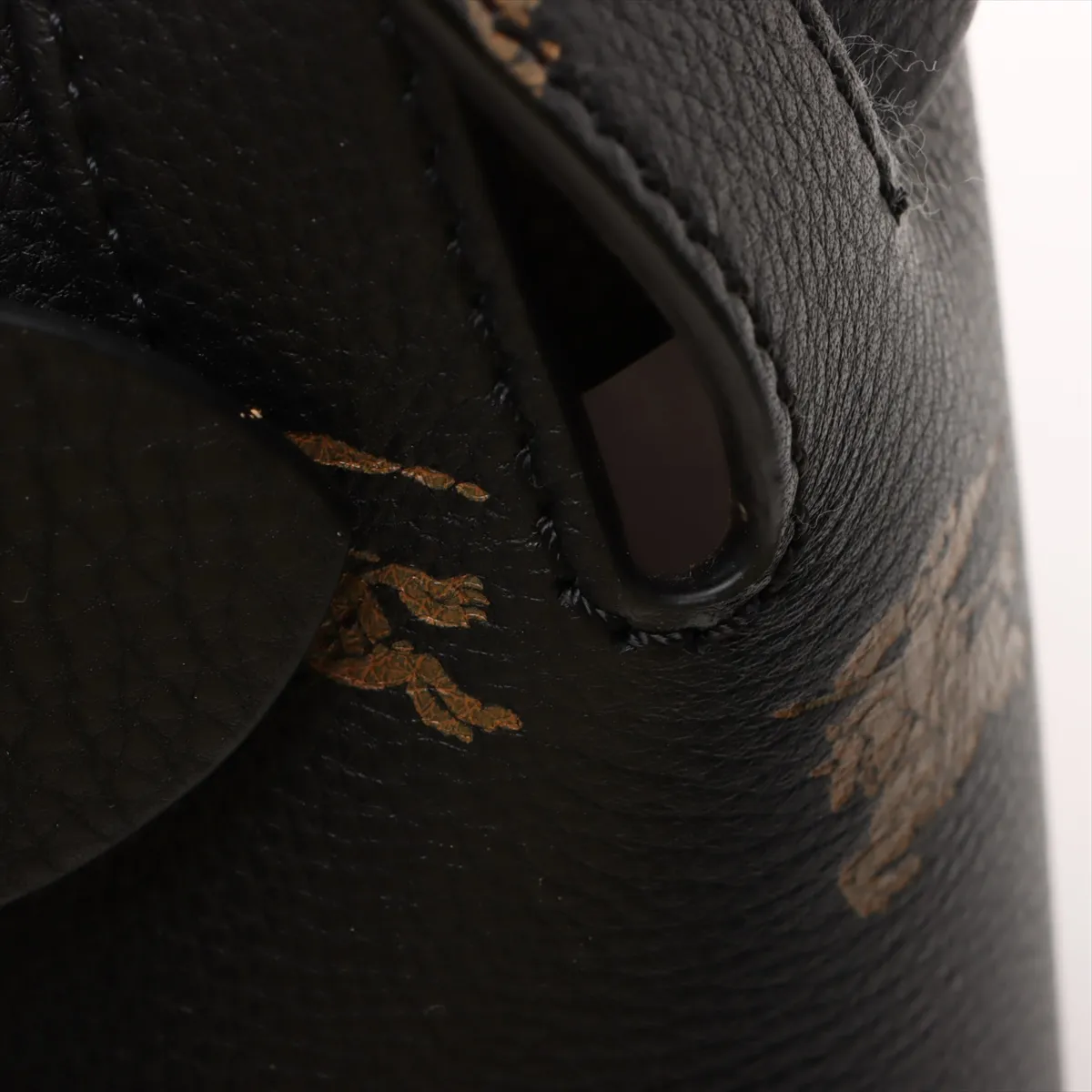 Belt Bag Leather 2-Way Handbag Black — view 14