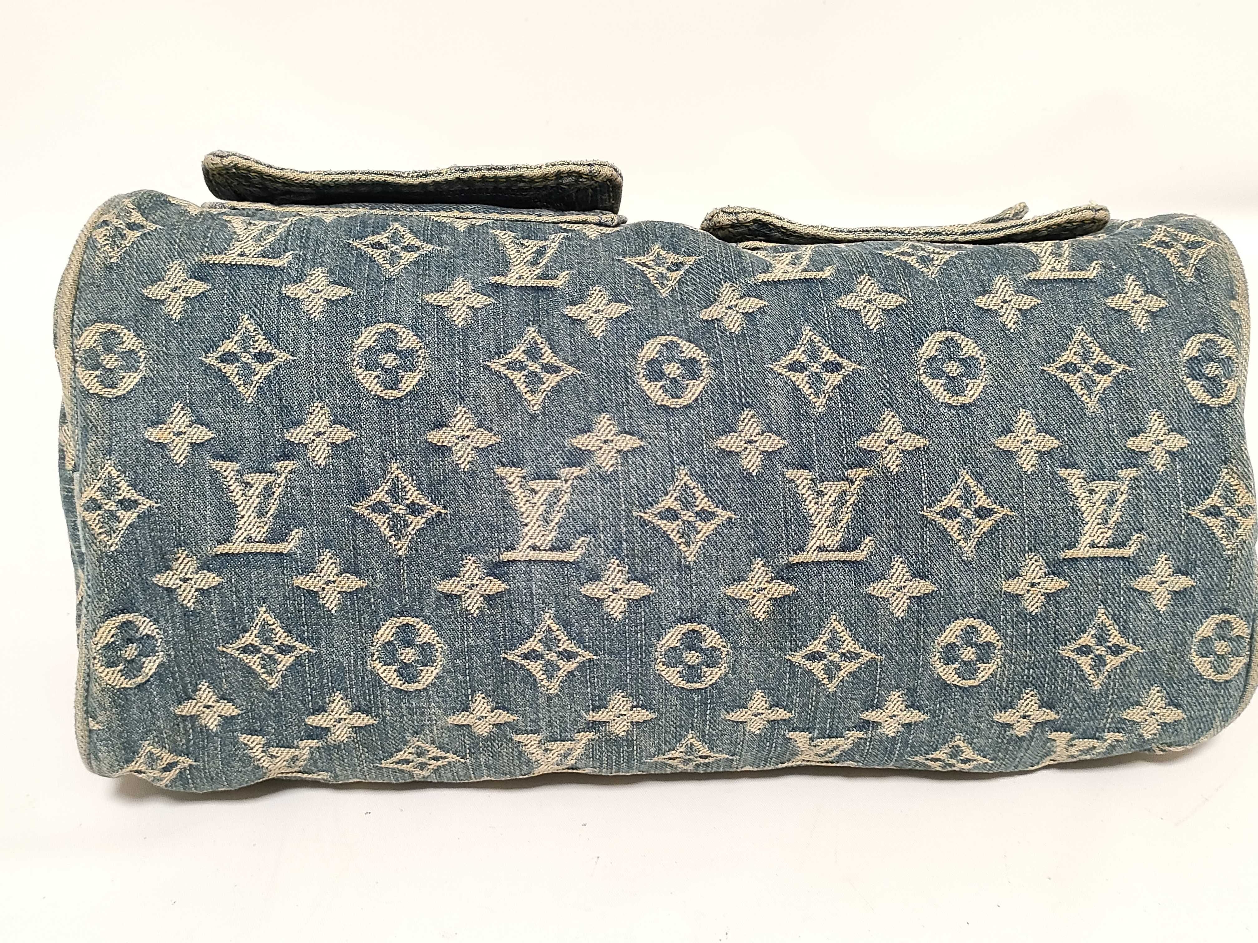 Monogram Denim Neo Speedy M95019 Handbag — view 8