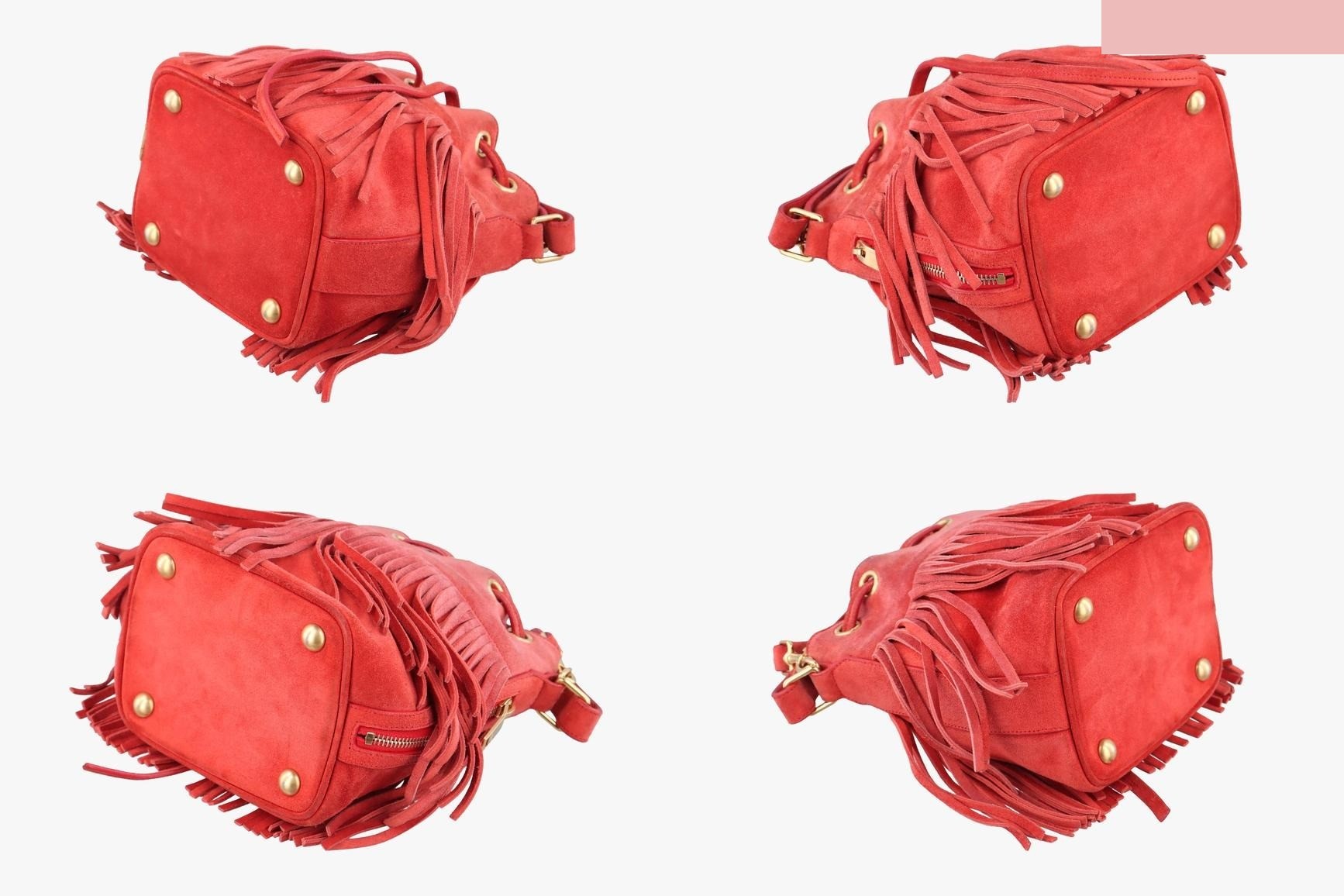 Fringe suede red — view 4