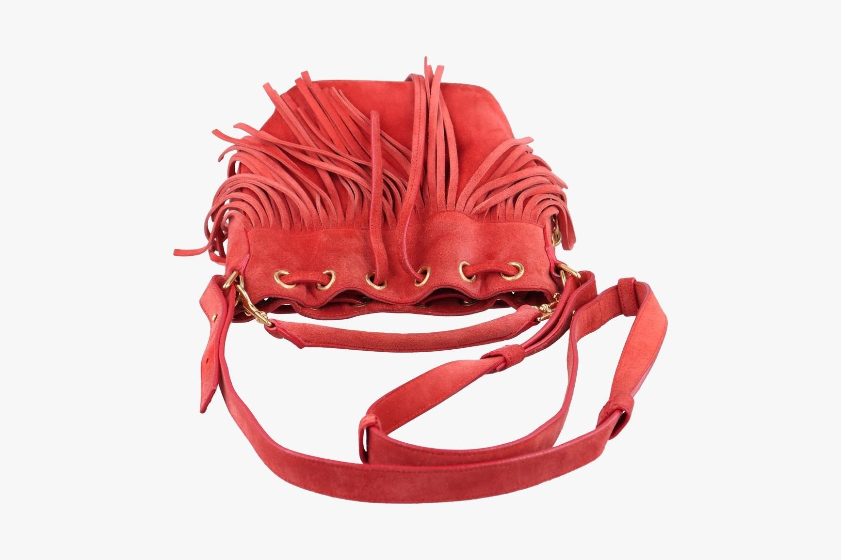 Fringe suede red — view 5