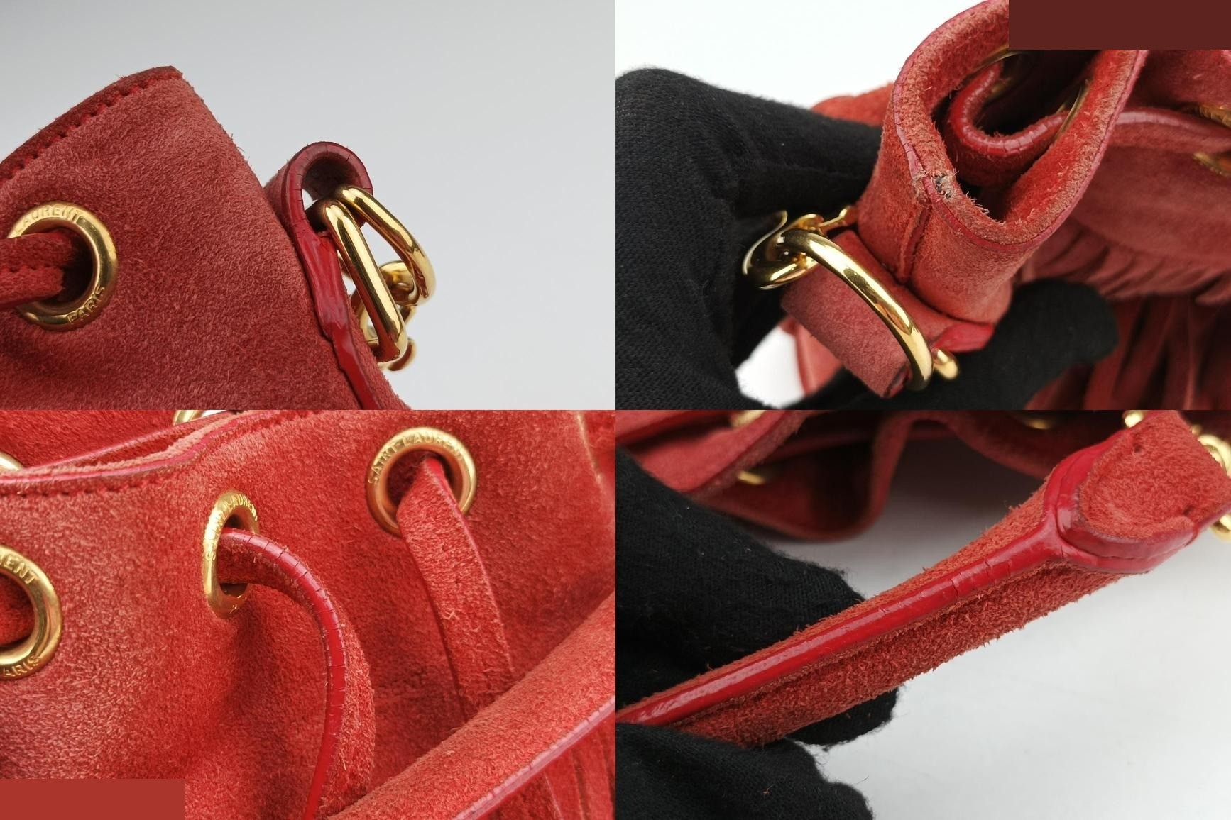 Fringe suede red — view 9