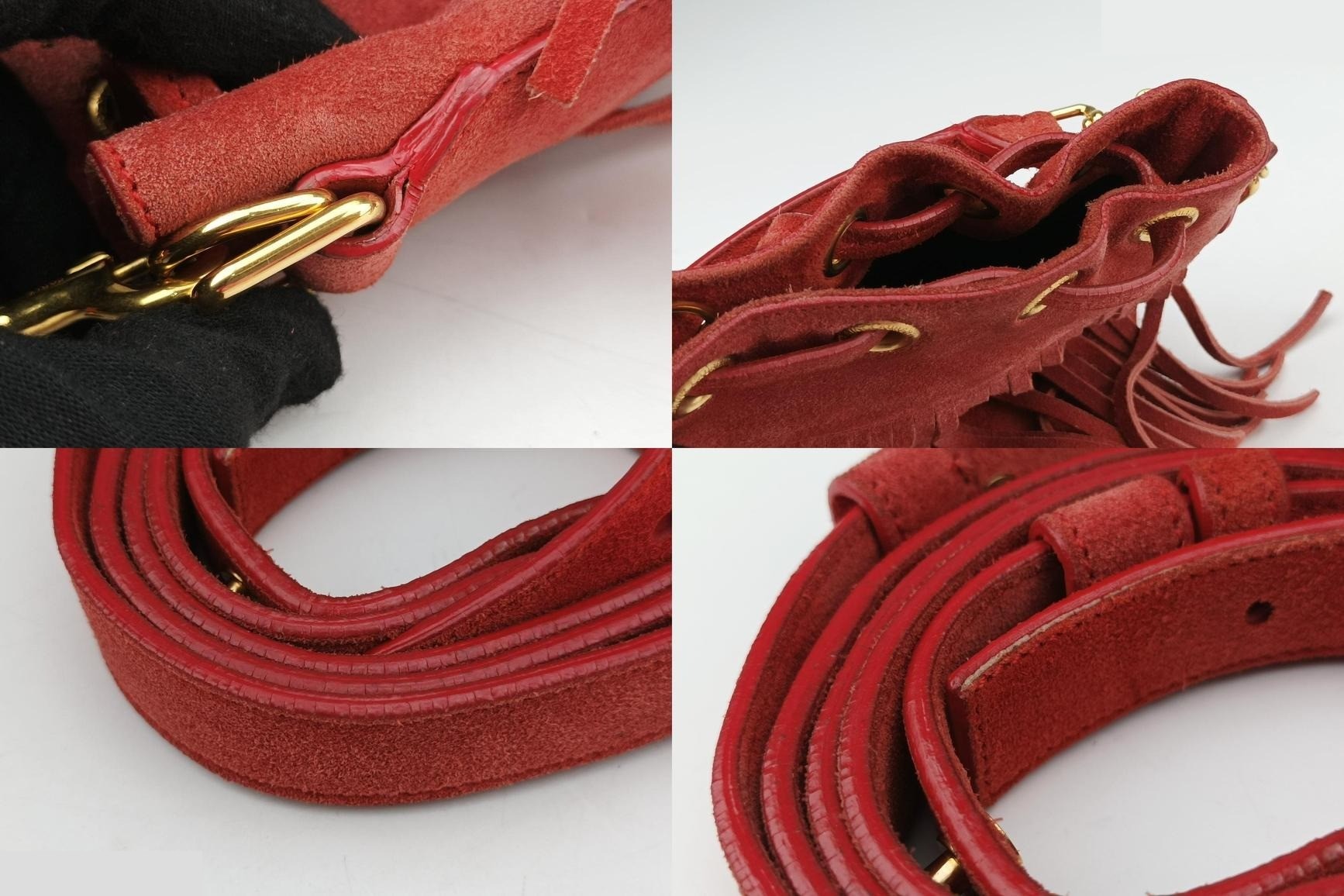 Fringe suede red — view 10