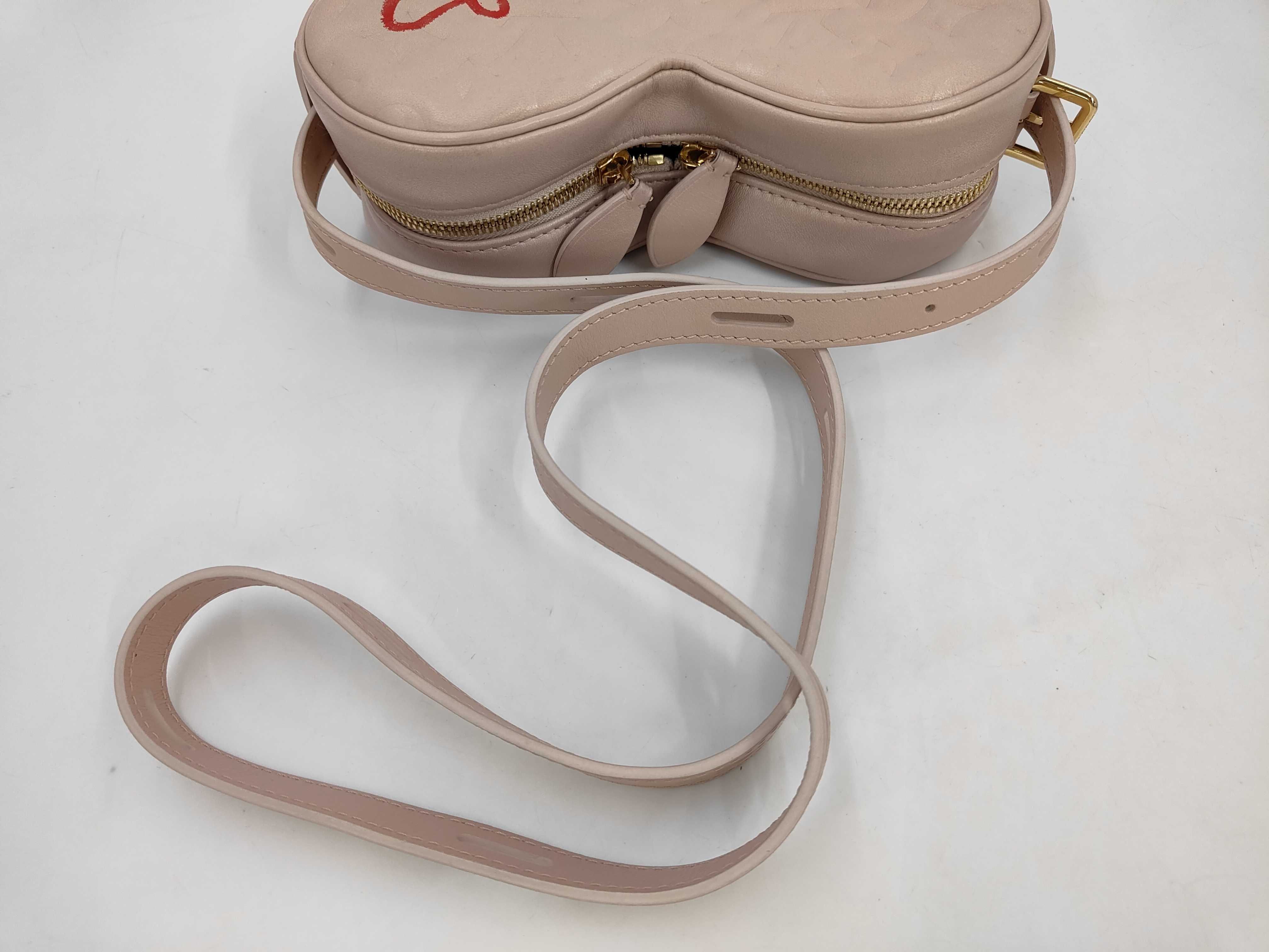 Sac Coeur Falling in Love Heart Box M58738 Pink Leather Shoulder Bag — view 5
