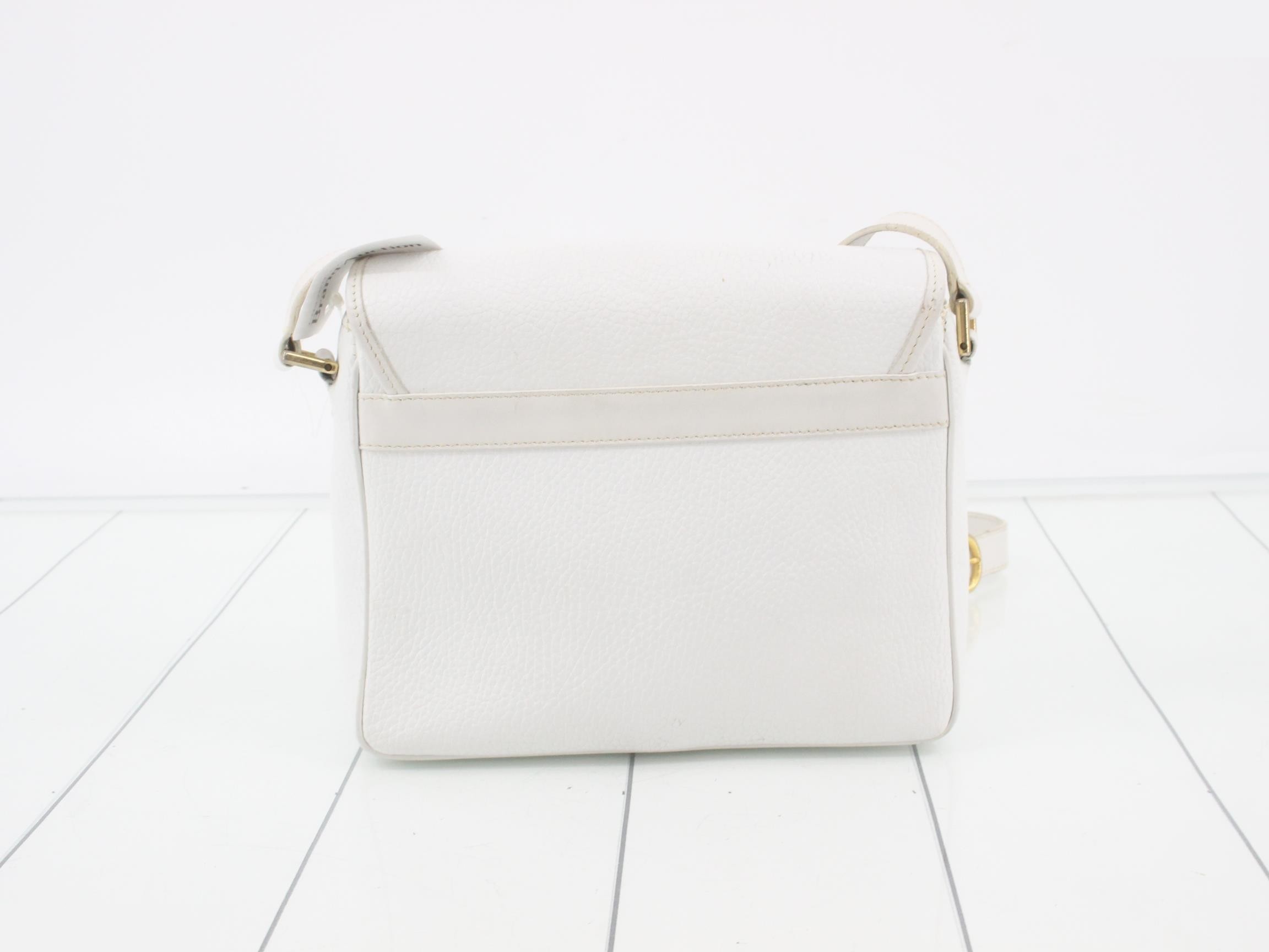 Gancini hardware leather shoulder bag — view 2
