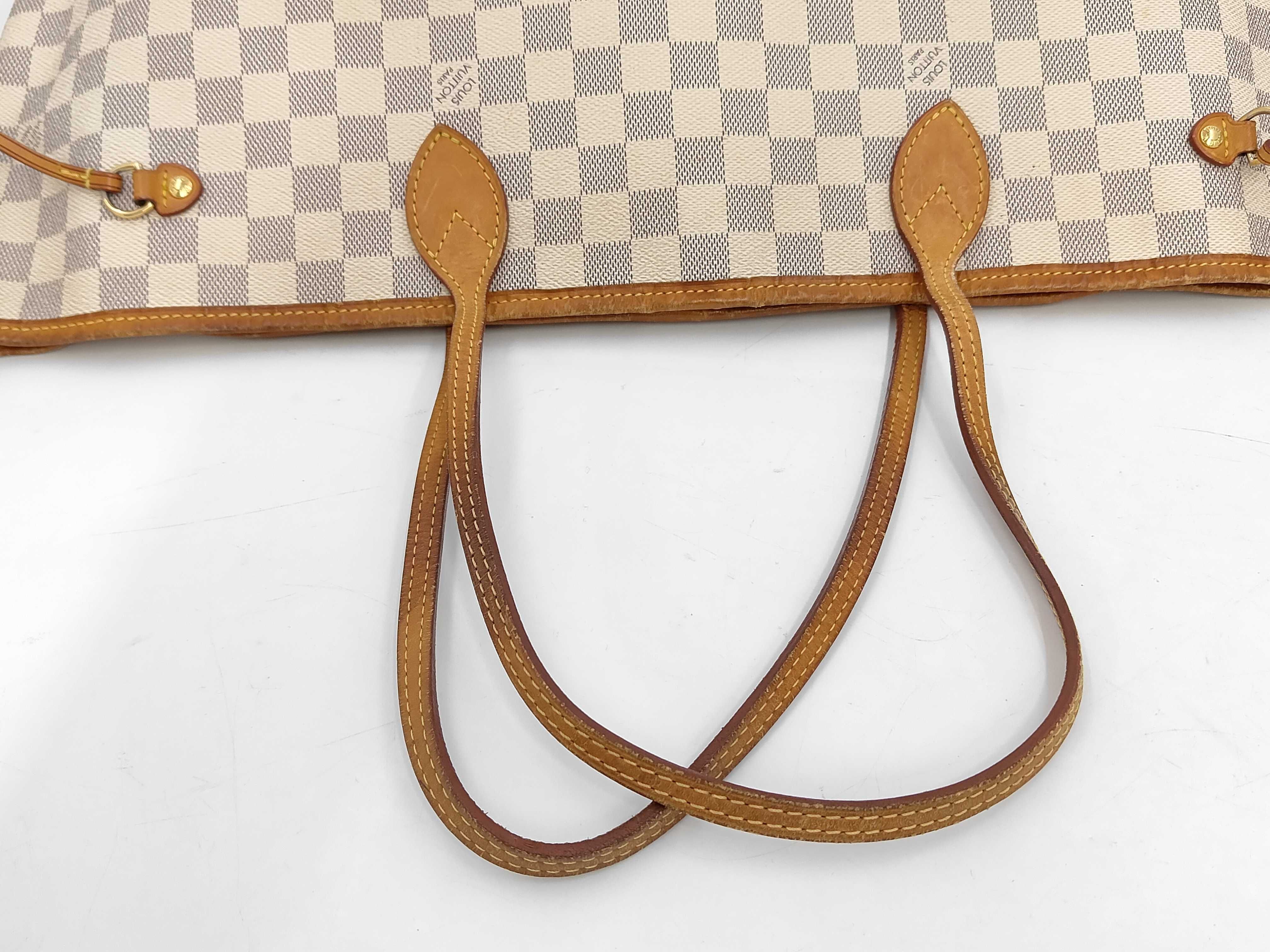 Damier Azur Neverfull GM Damier Azur Tote Bag — view 3