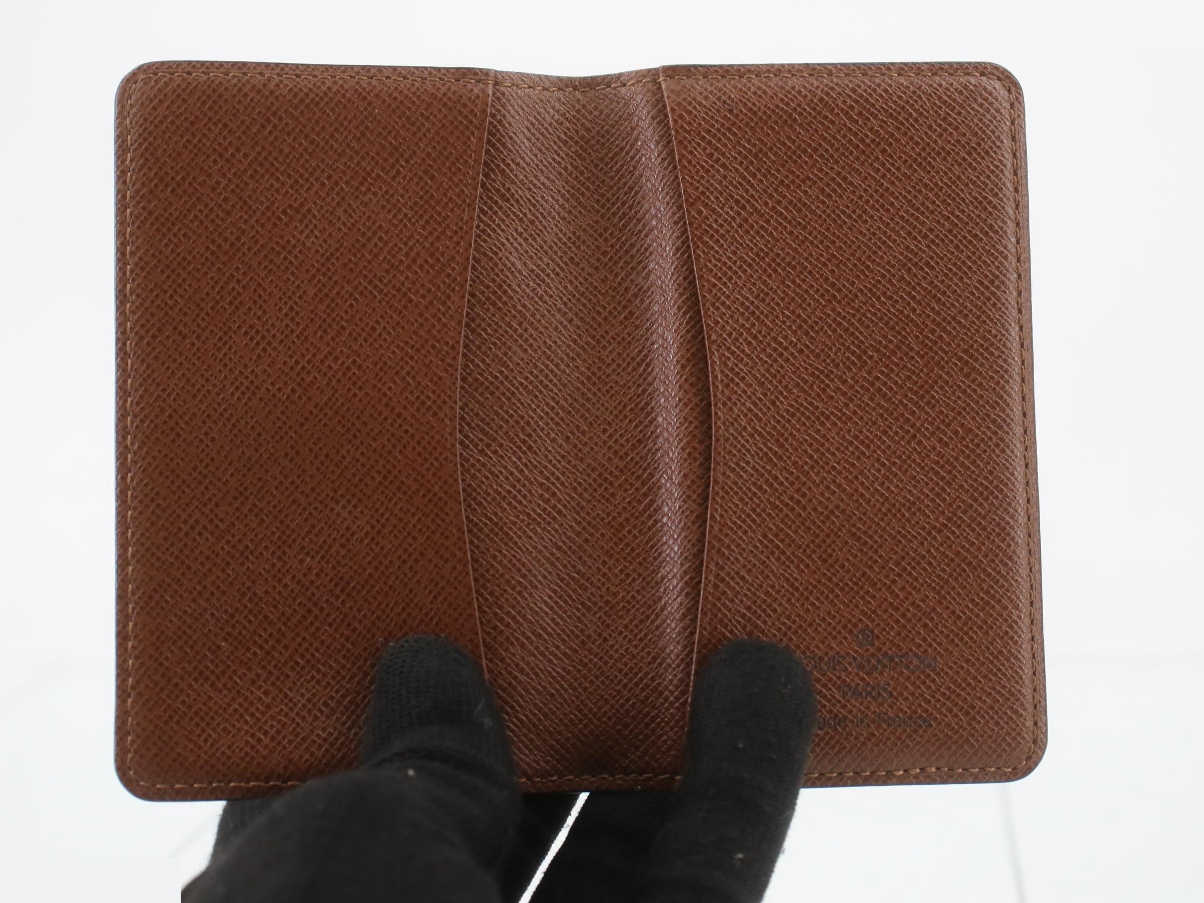 Monogram Pochette Carte Visite Card Case — view 4