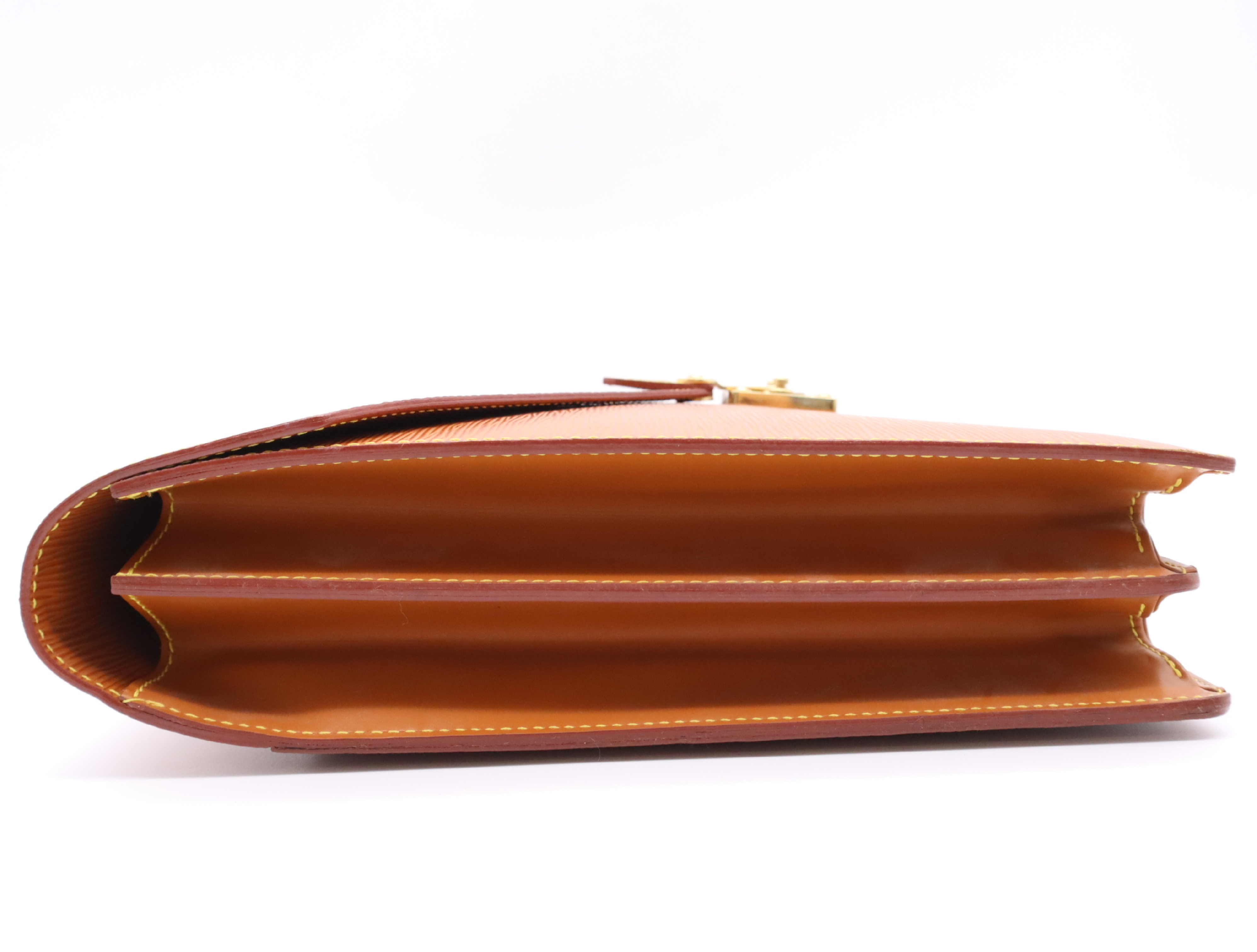 M54418 Epi Serviette Ambassador Zipangu Gold Business Bag — view 3