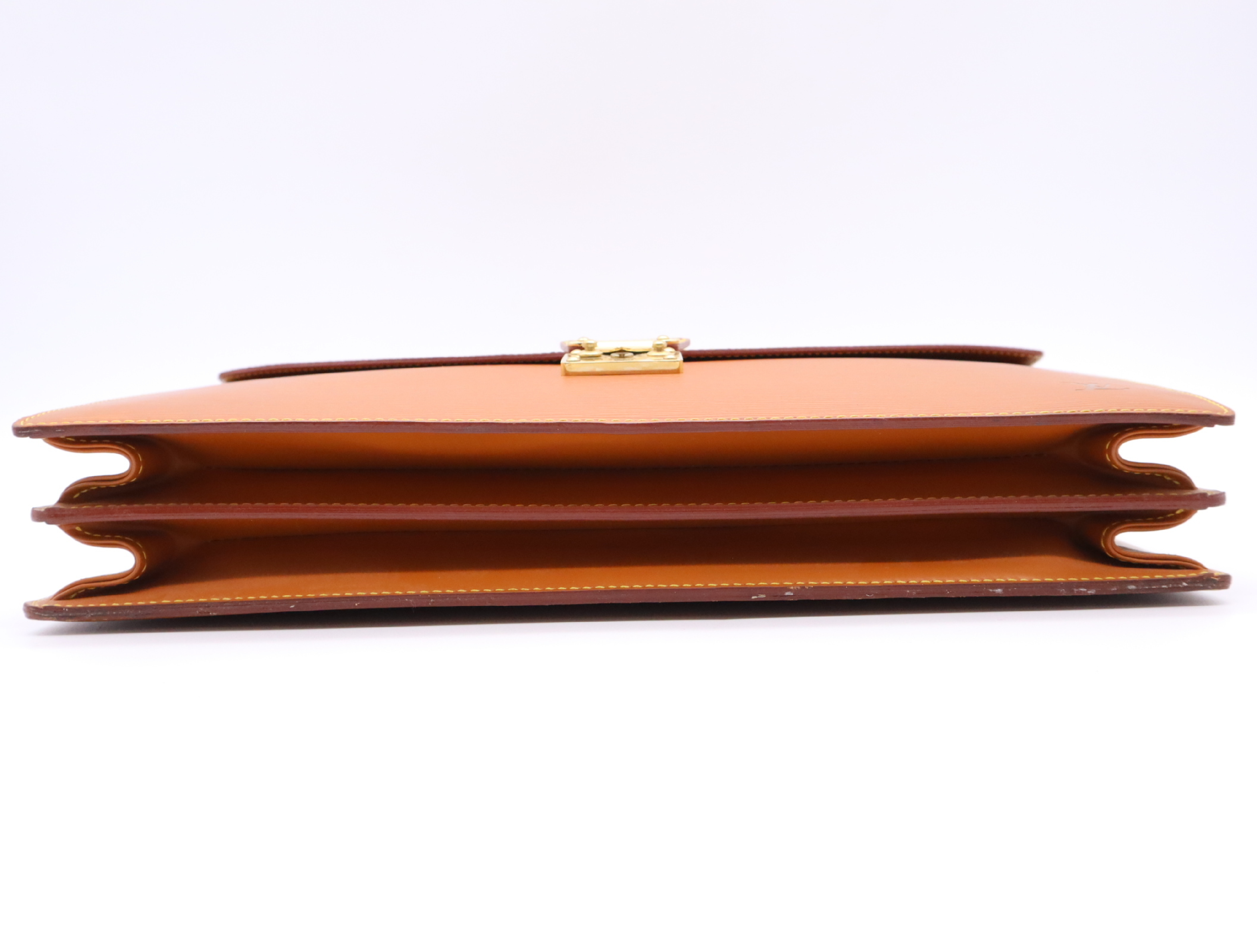M54418 Epi Serviette Ambassador Zipangu Gold Business Bag — view 4