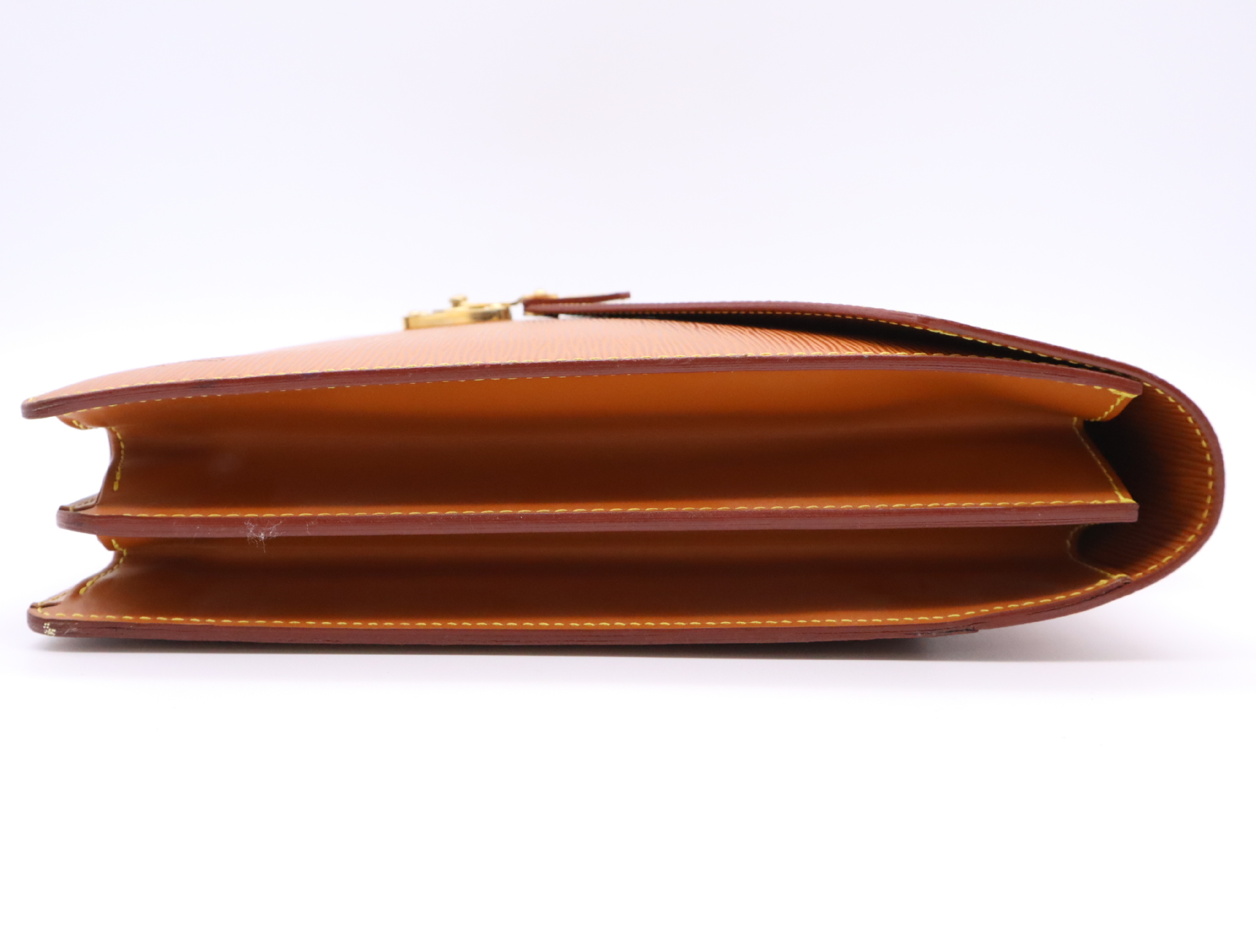 M54418 Epi Serviette Ambassador Zipangu Gold Business Bag — view 5