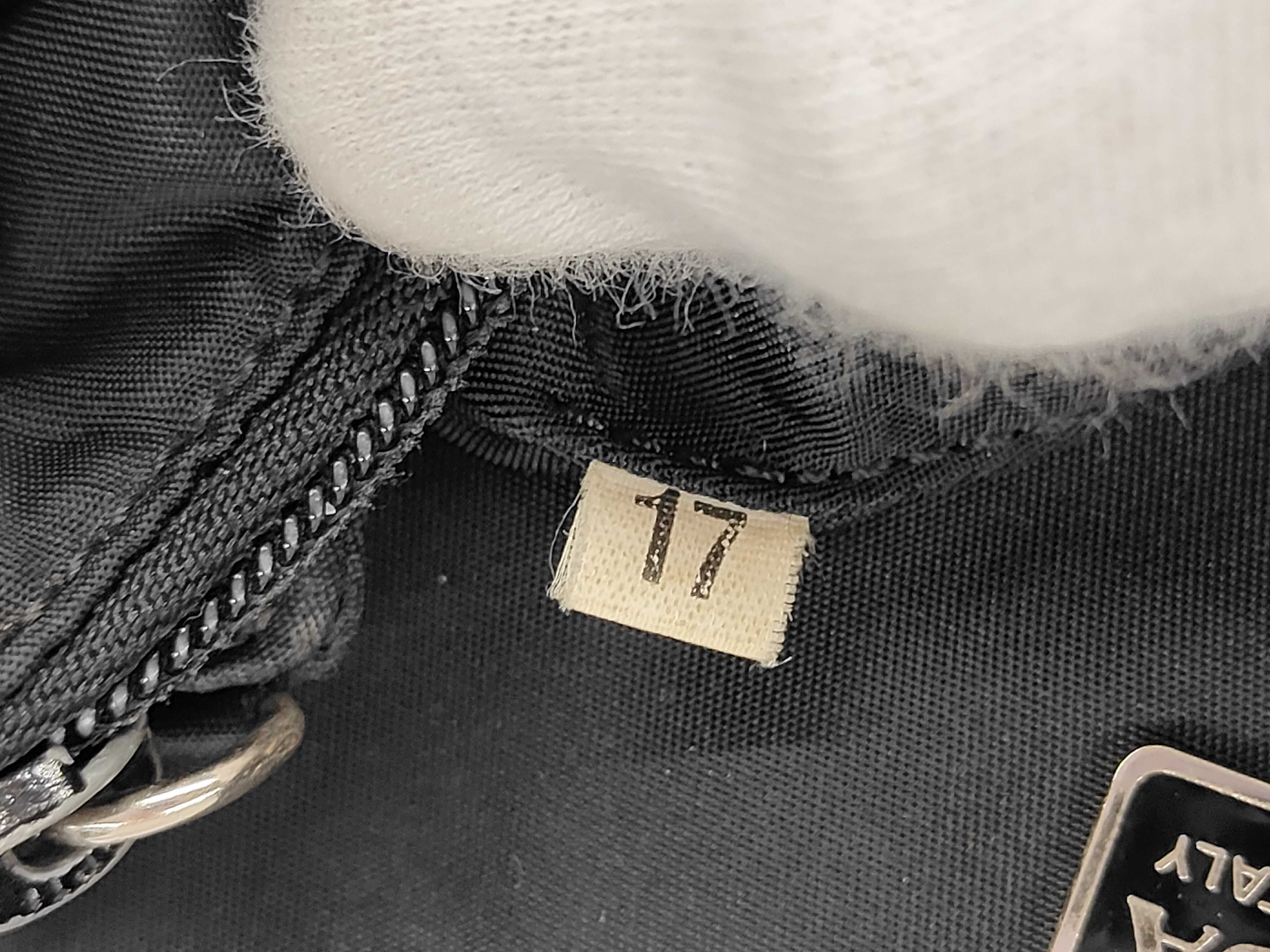 Nylon Mini Handbag Pouch Black Pouch — view 12