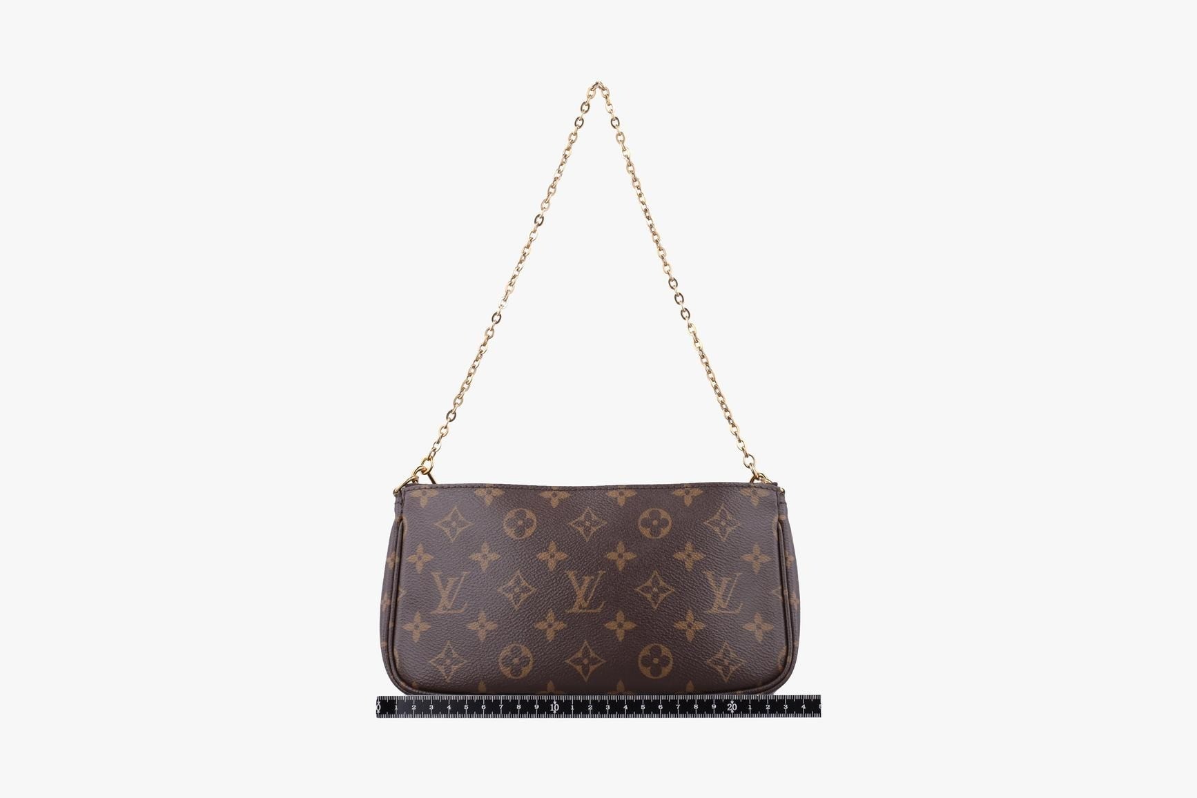 Multi Pochette Accessoires Monogram Canvas Monogram/Brown — view 2