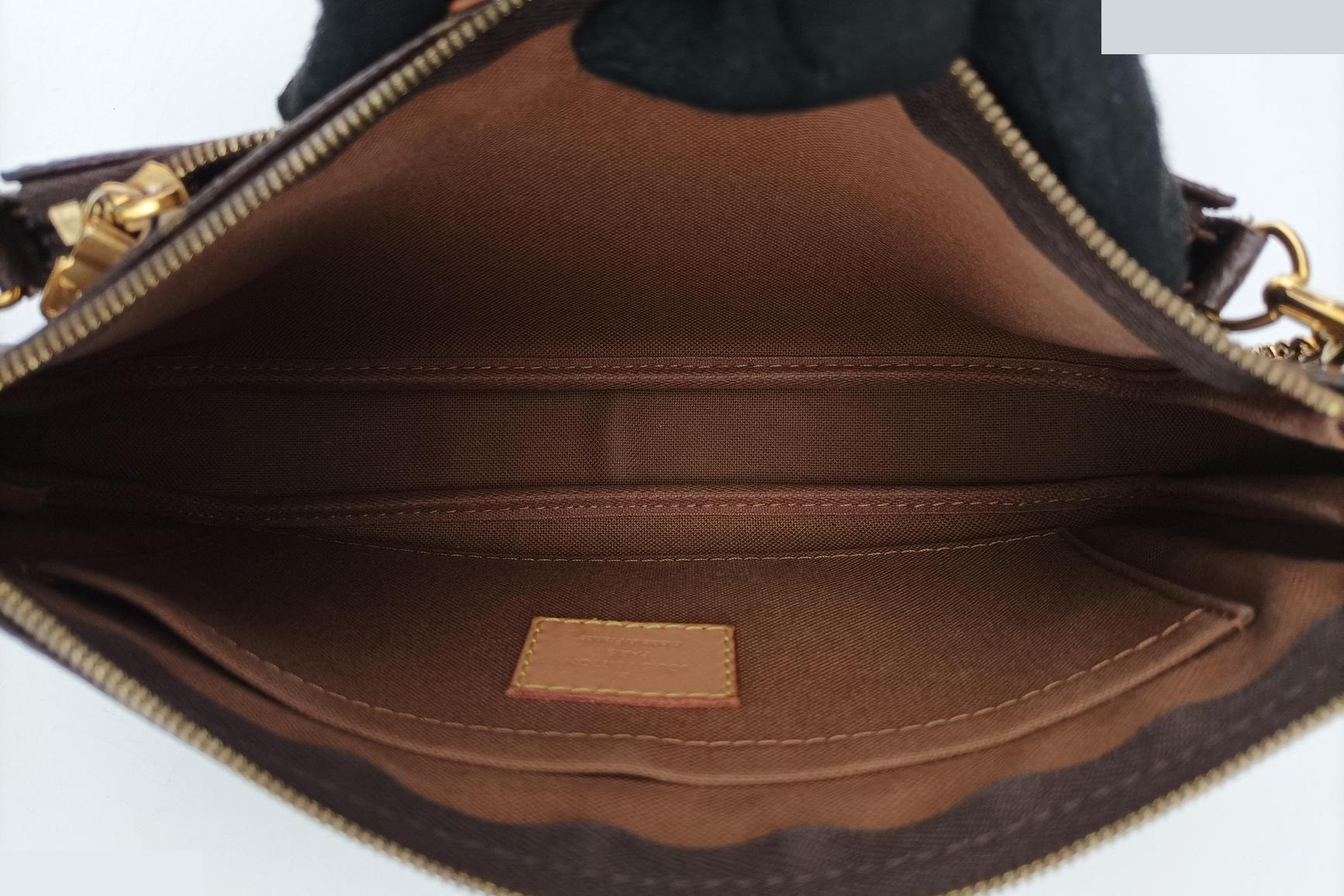 Multi Pochette Accessoires Monogram Canvas Monogram/Brown — view 6