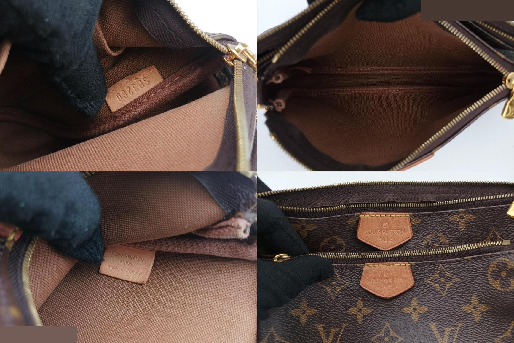Multi Pochette Accessoires Monogram Canvas Monogram/Brown — view 8