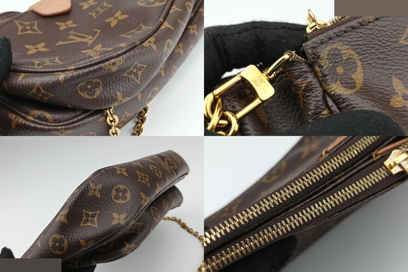 Multi Pochette Accessoires Monogram Canvas Monogram/Brown — view 9