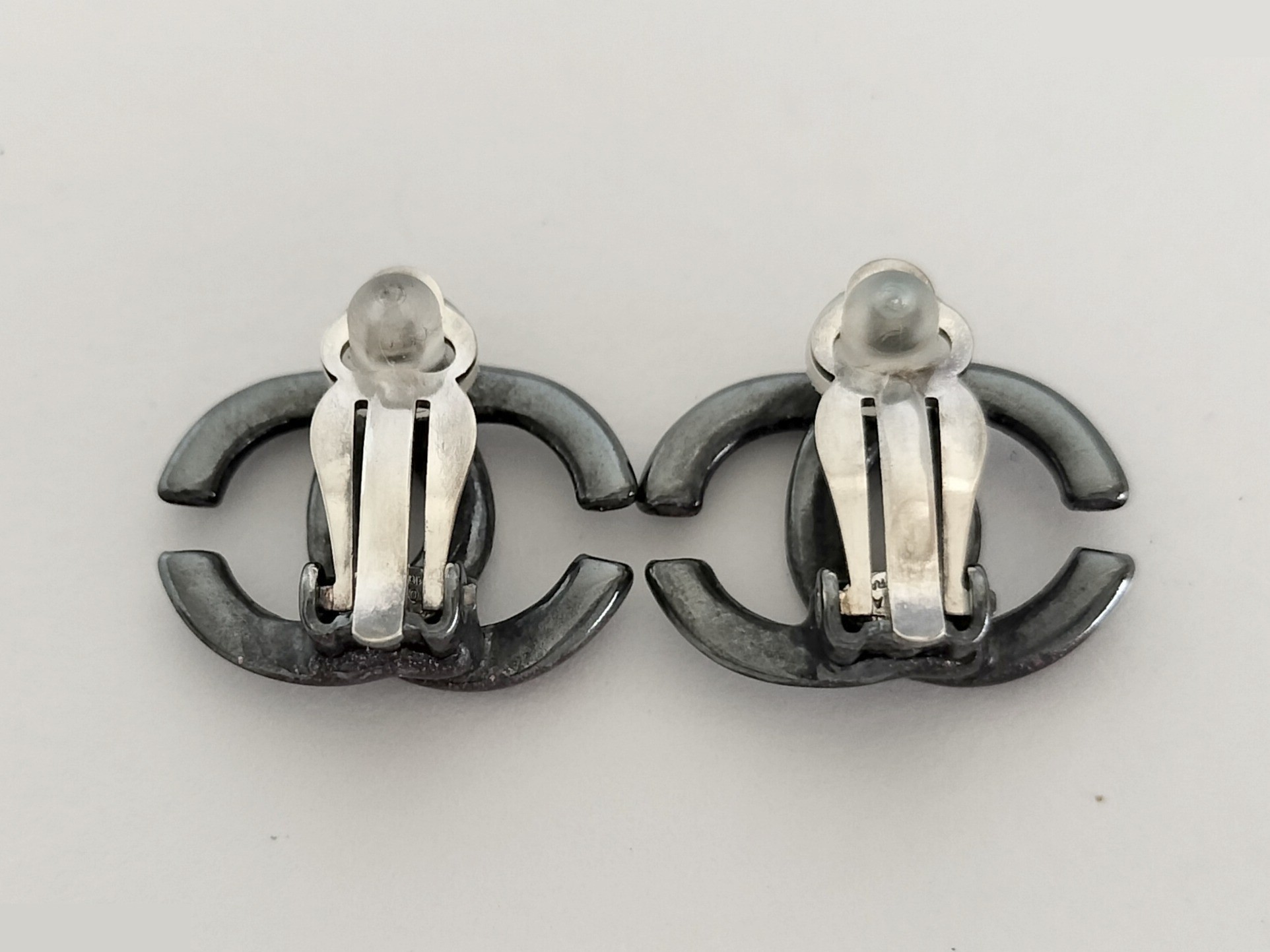 Coco Twisted Silver Earrings — view 5