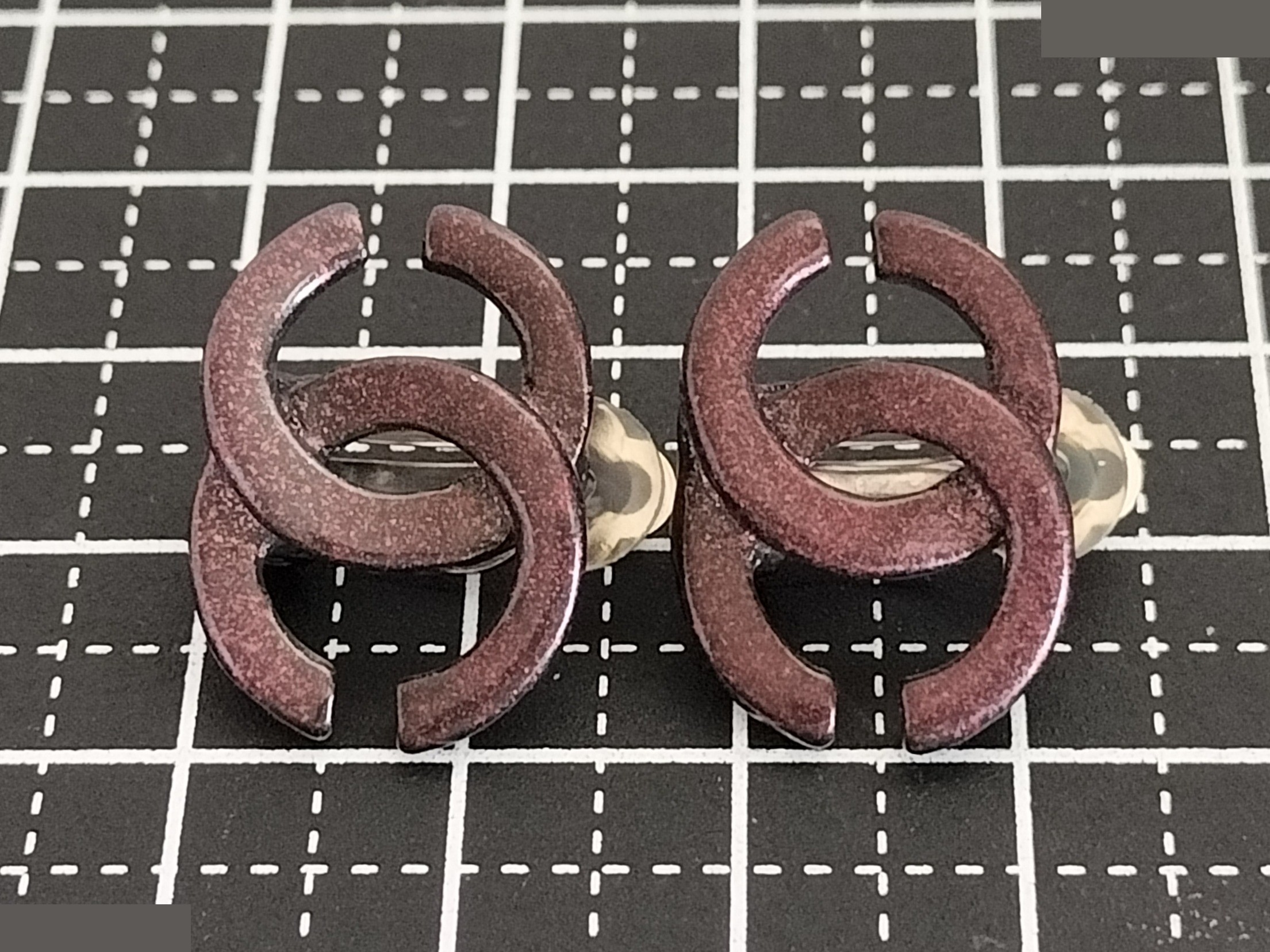 Coco Twisted Silver Earrings — view 8