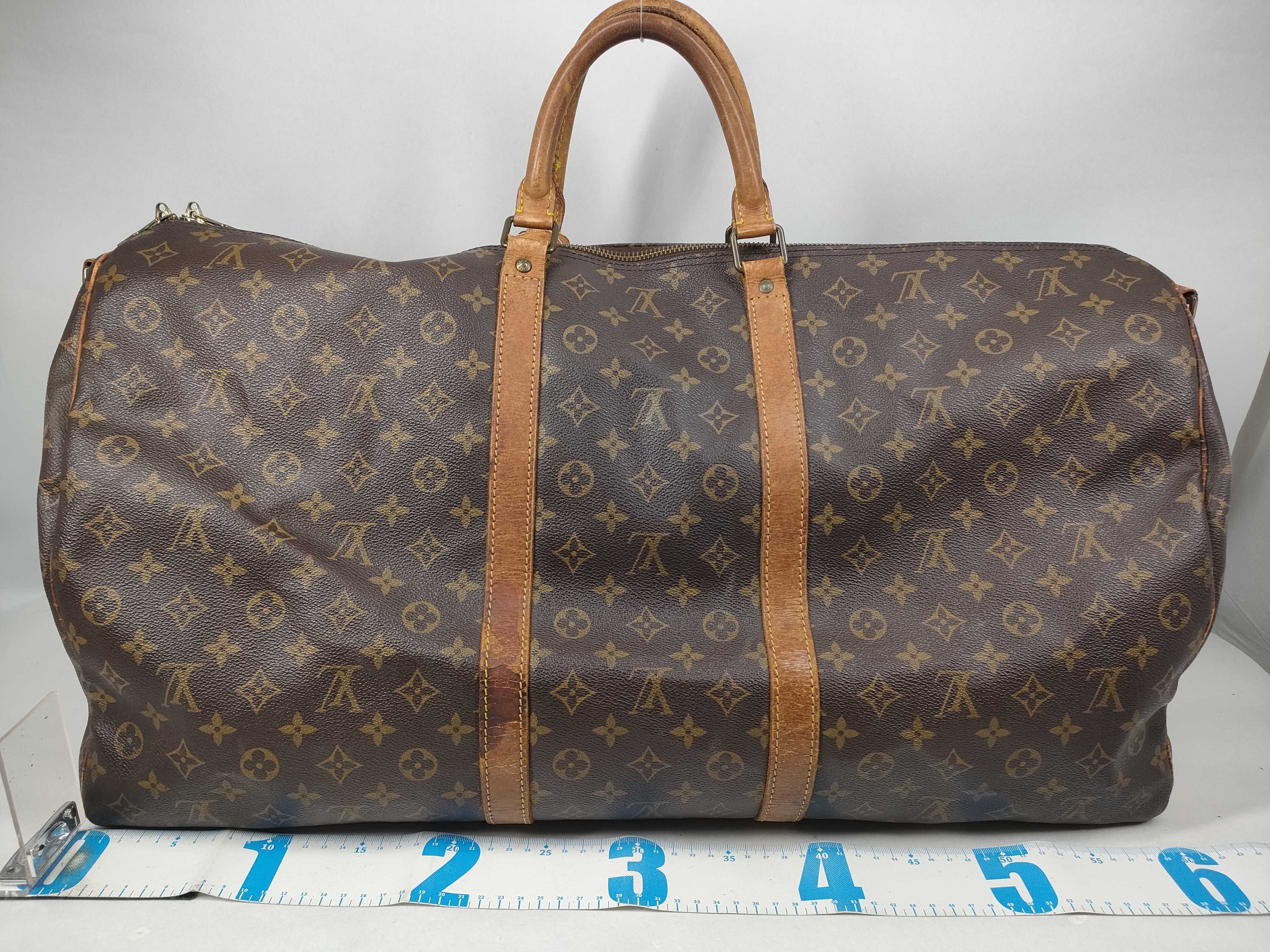 Monogram M41412 Keepall Bandoulière 60 Boston Bag — view 2