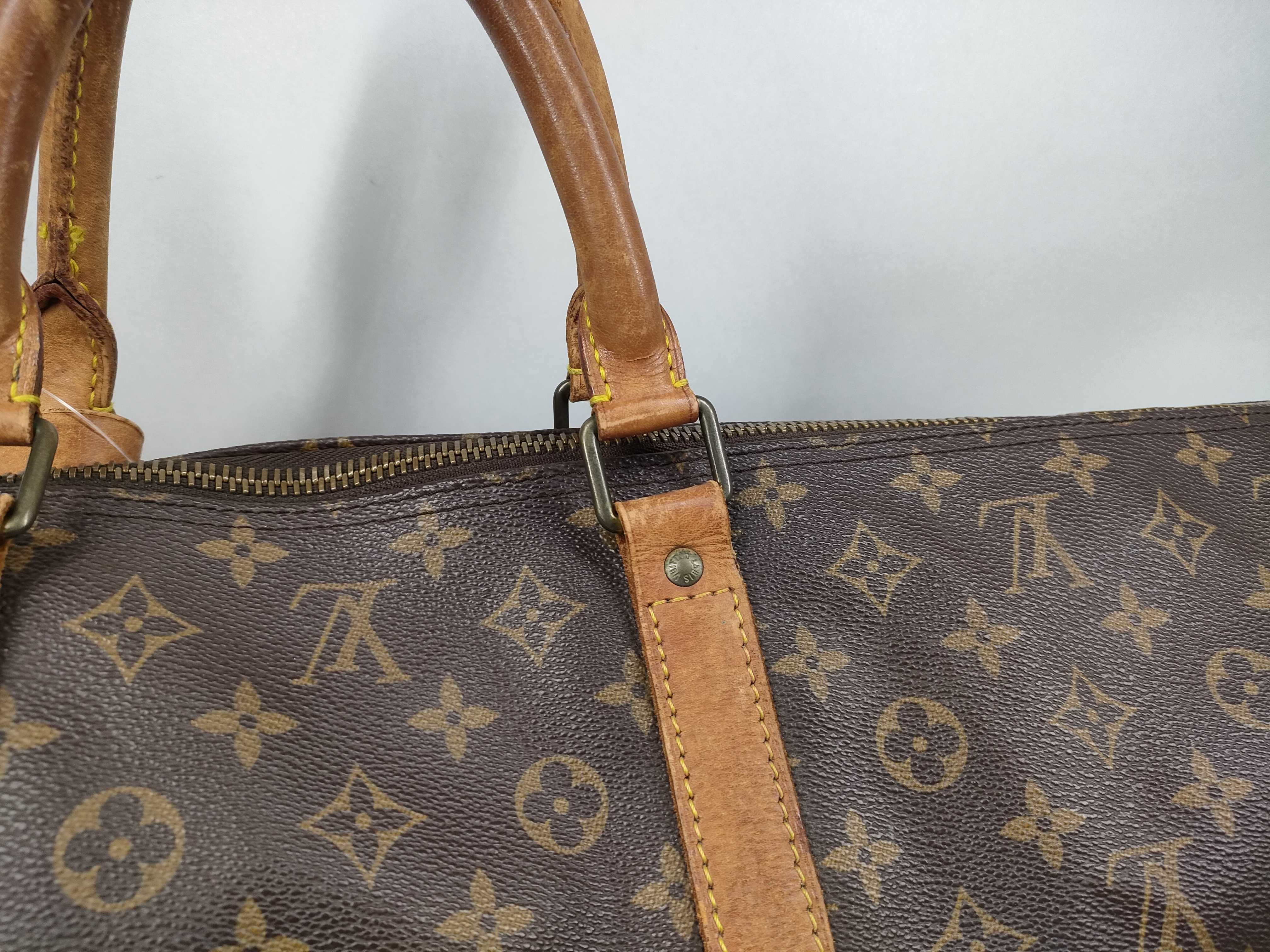 Monogram M41412 Keepall Bandoulière 60 Boston Bag — view 3