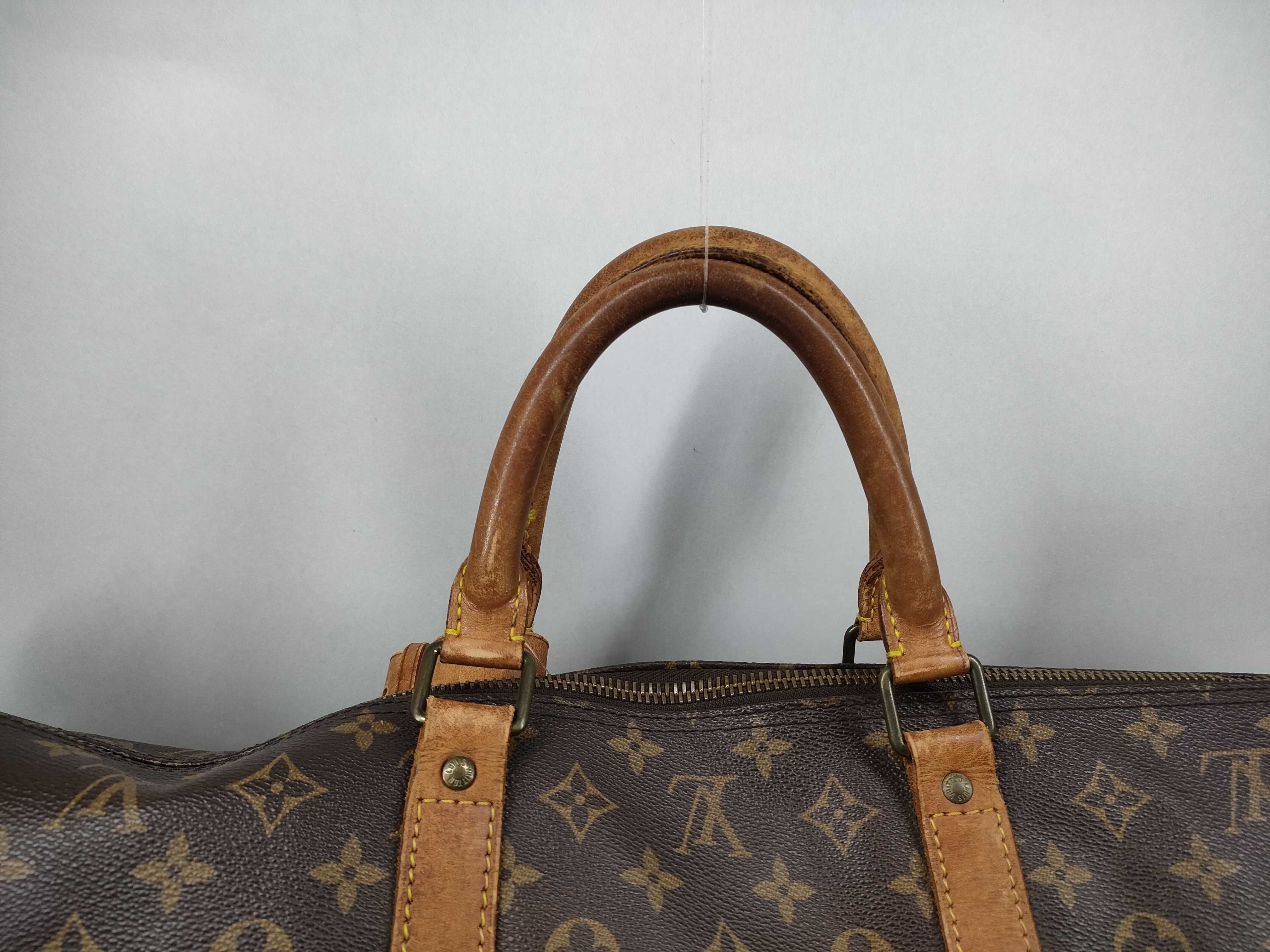 Monogram M41412 Keepall Bandoulière 60 Boston Bag — view 4