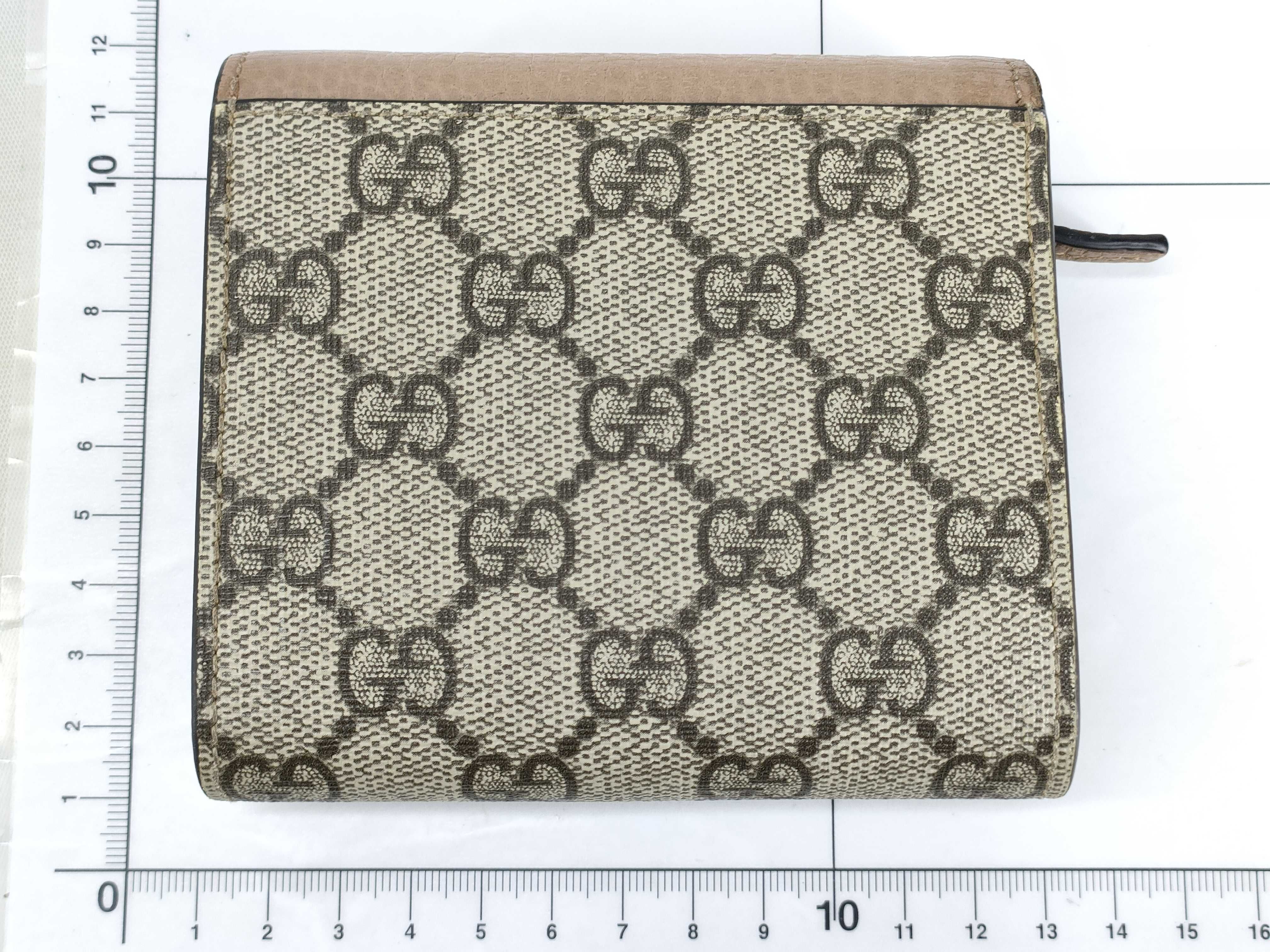 GG Supreme Gucci Wallet Marmont Supreme Pink Wallet — view 2