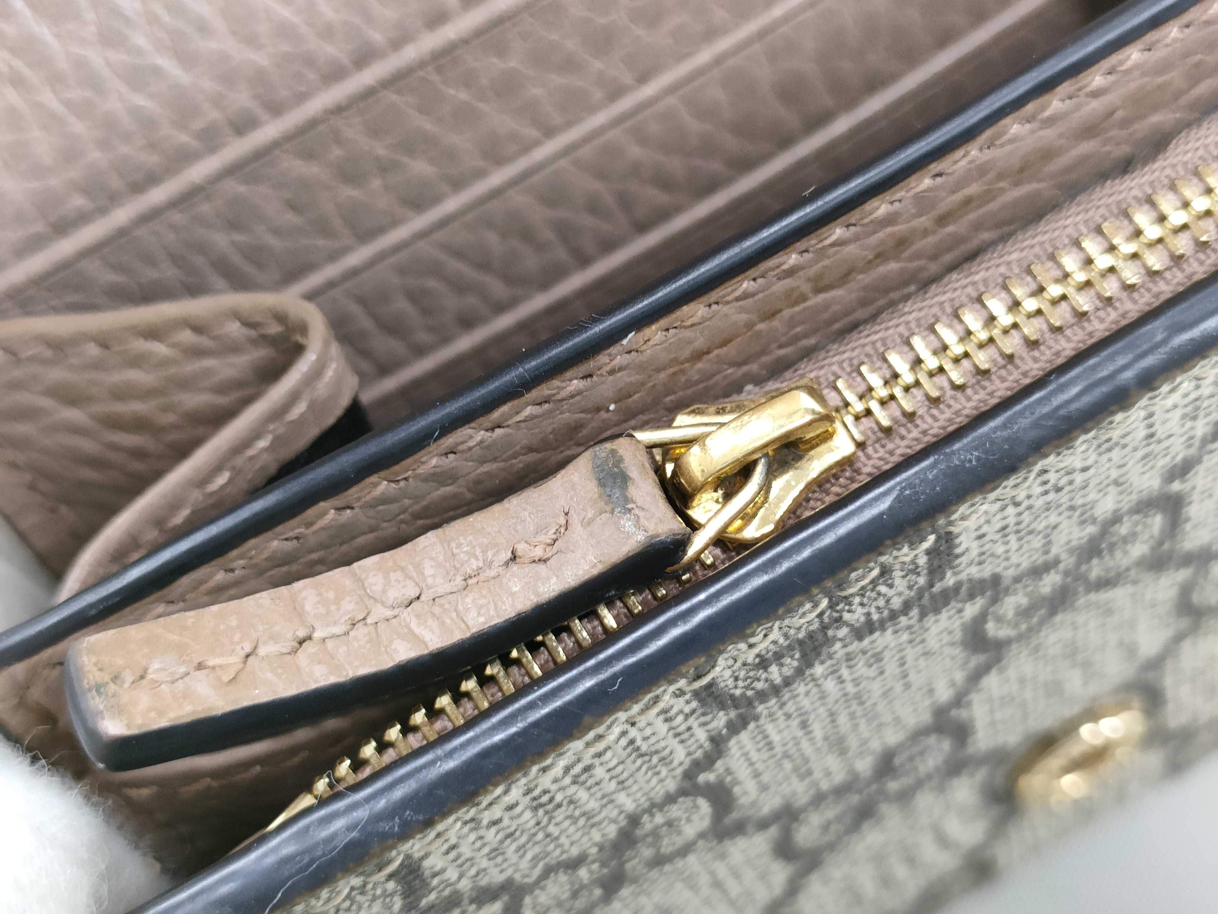 GG Supreme Gucci Wallet Marmont Supreme Pink Wallet — view 13