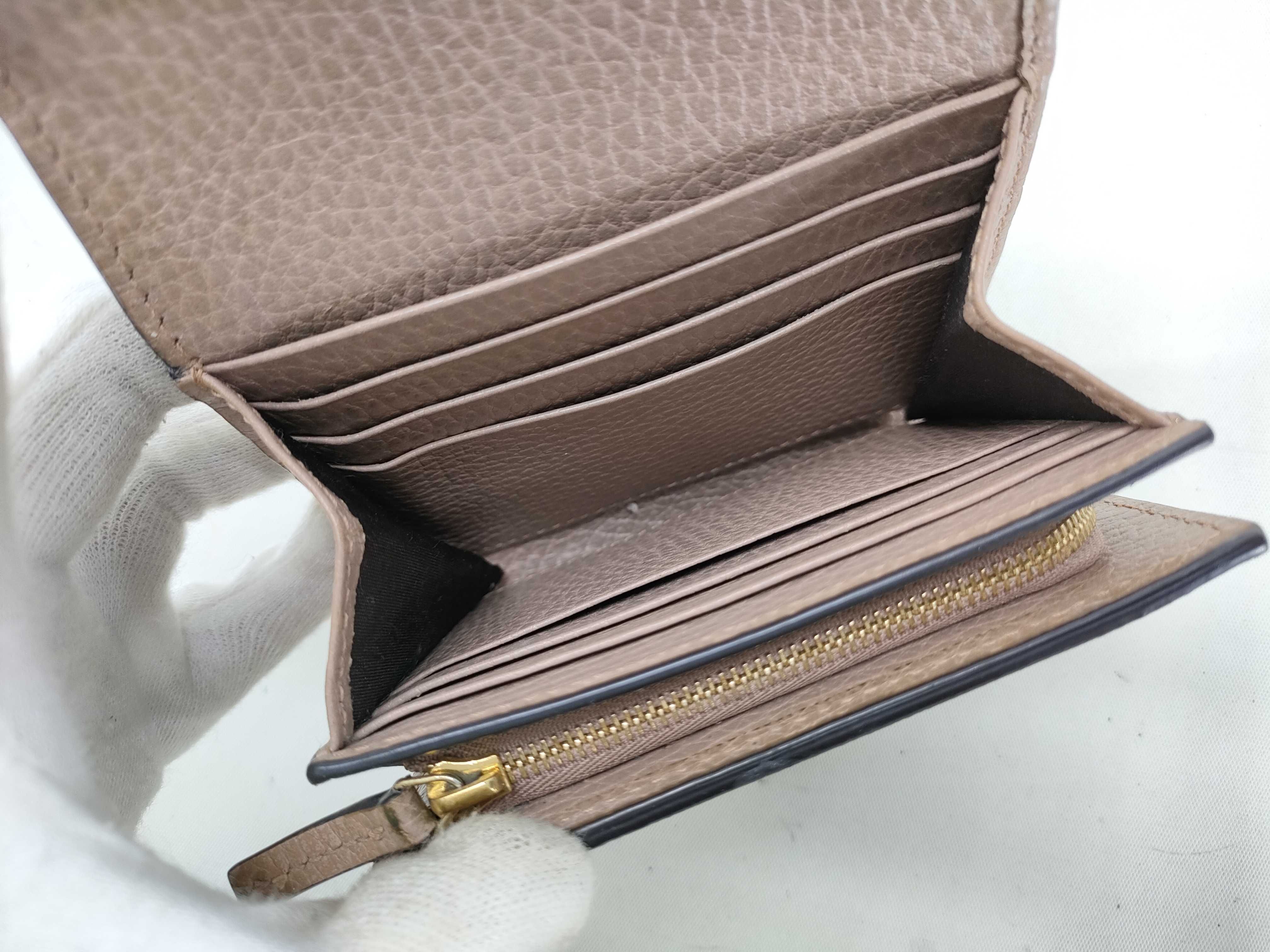 GG Supreme Gucci Wallet Marmont Supreme Pink Wallet — view 9