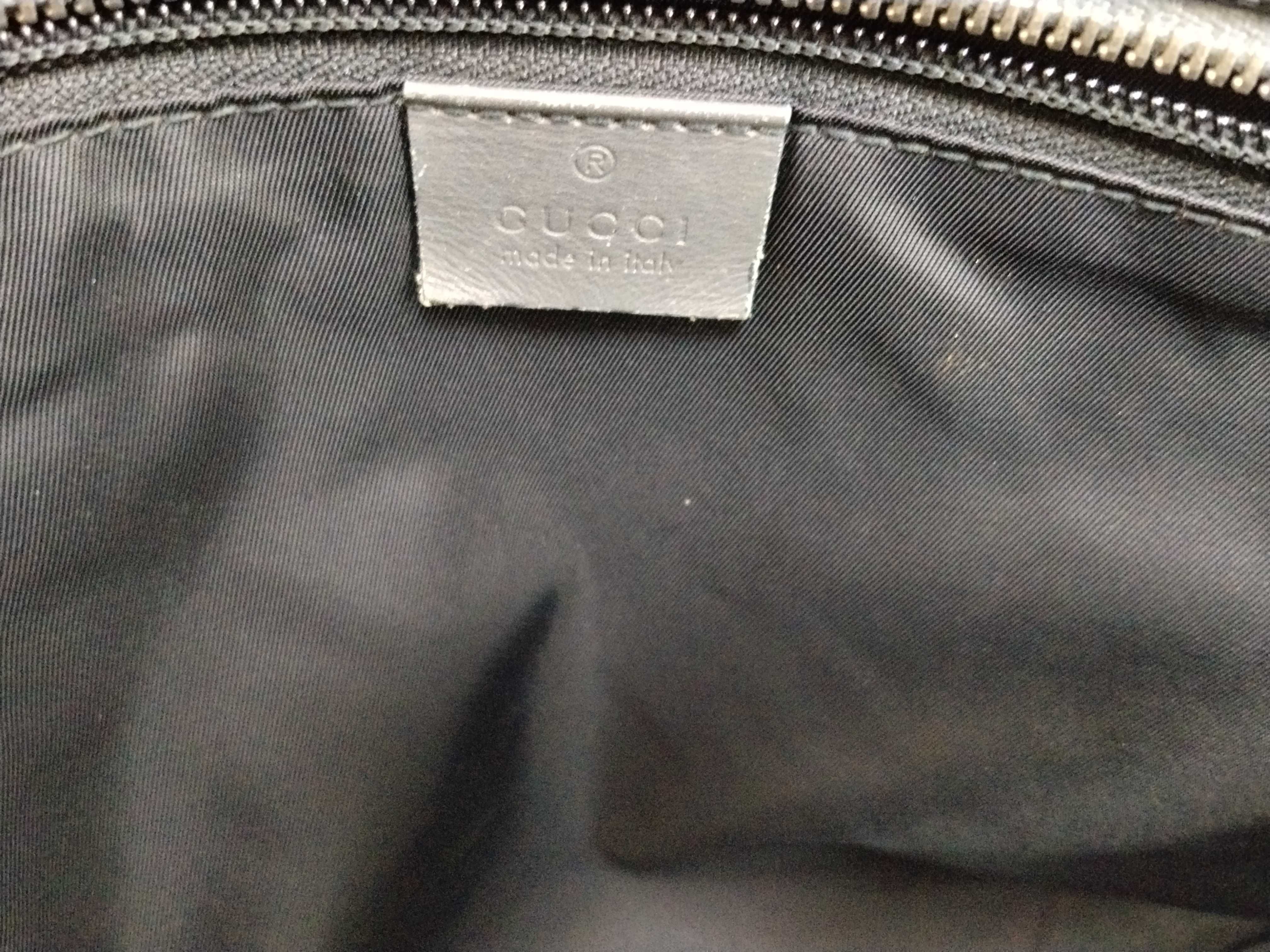 GG Gucci Tote Bag Imprime Black 211137 Tote Bag — view 11